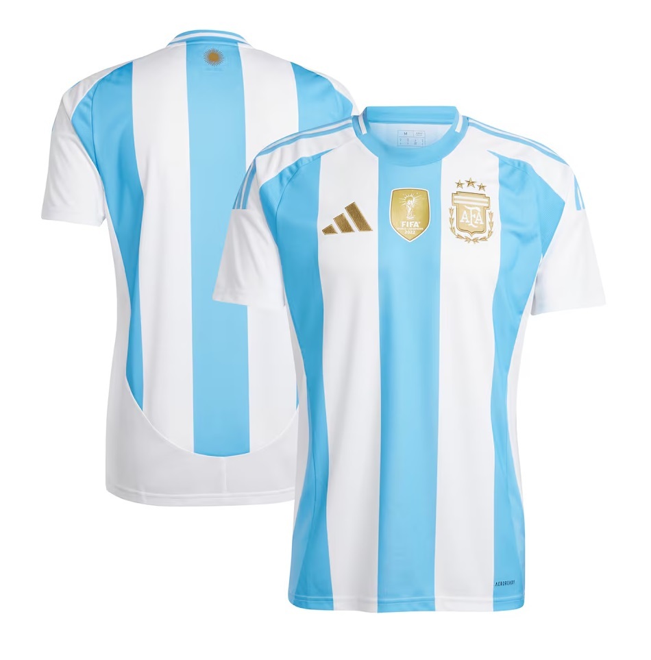 2024阿根廷國家隊主場美斯球迷版球衣