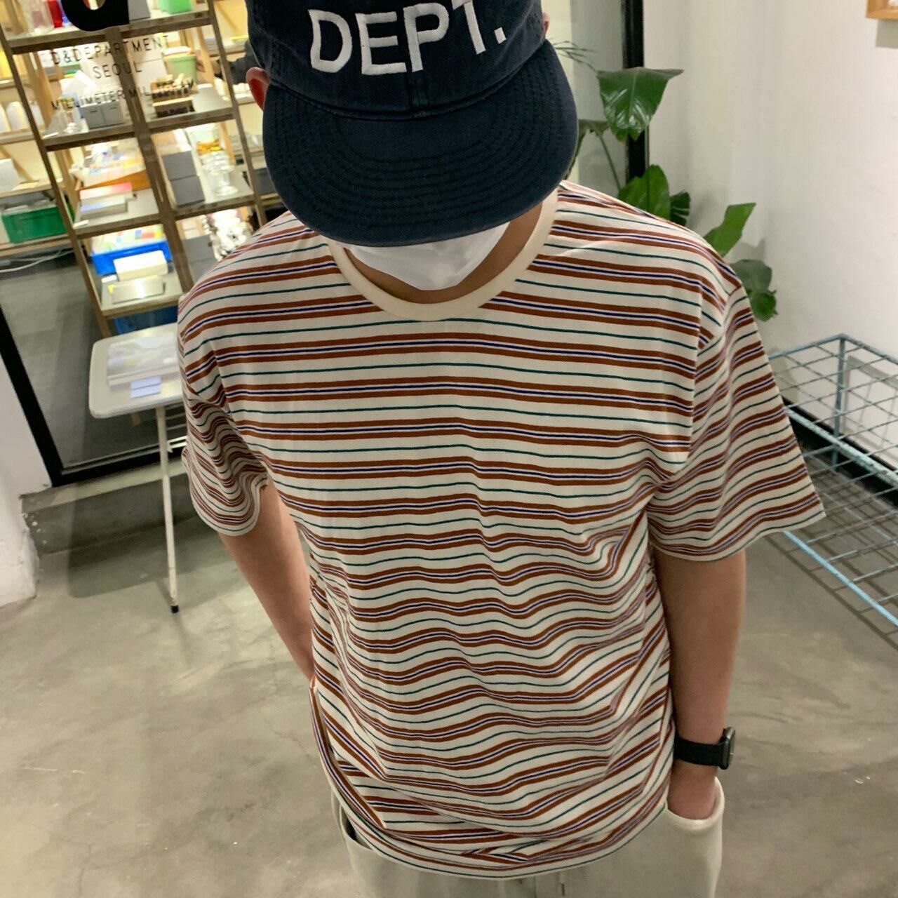 橫間短袖Tee OREO-061T