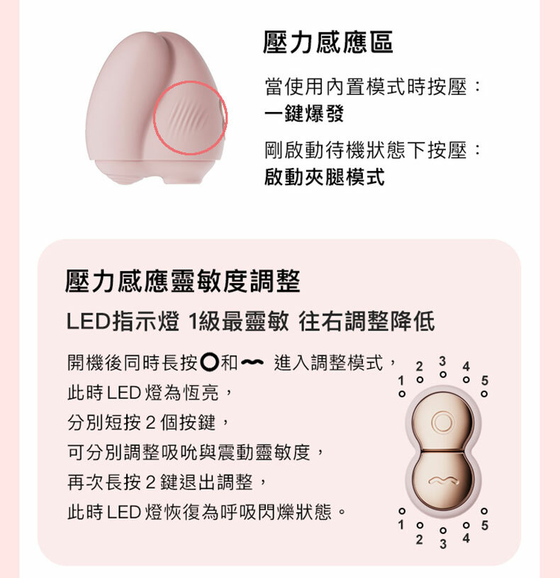 #10腿部壓力感應按摩器