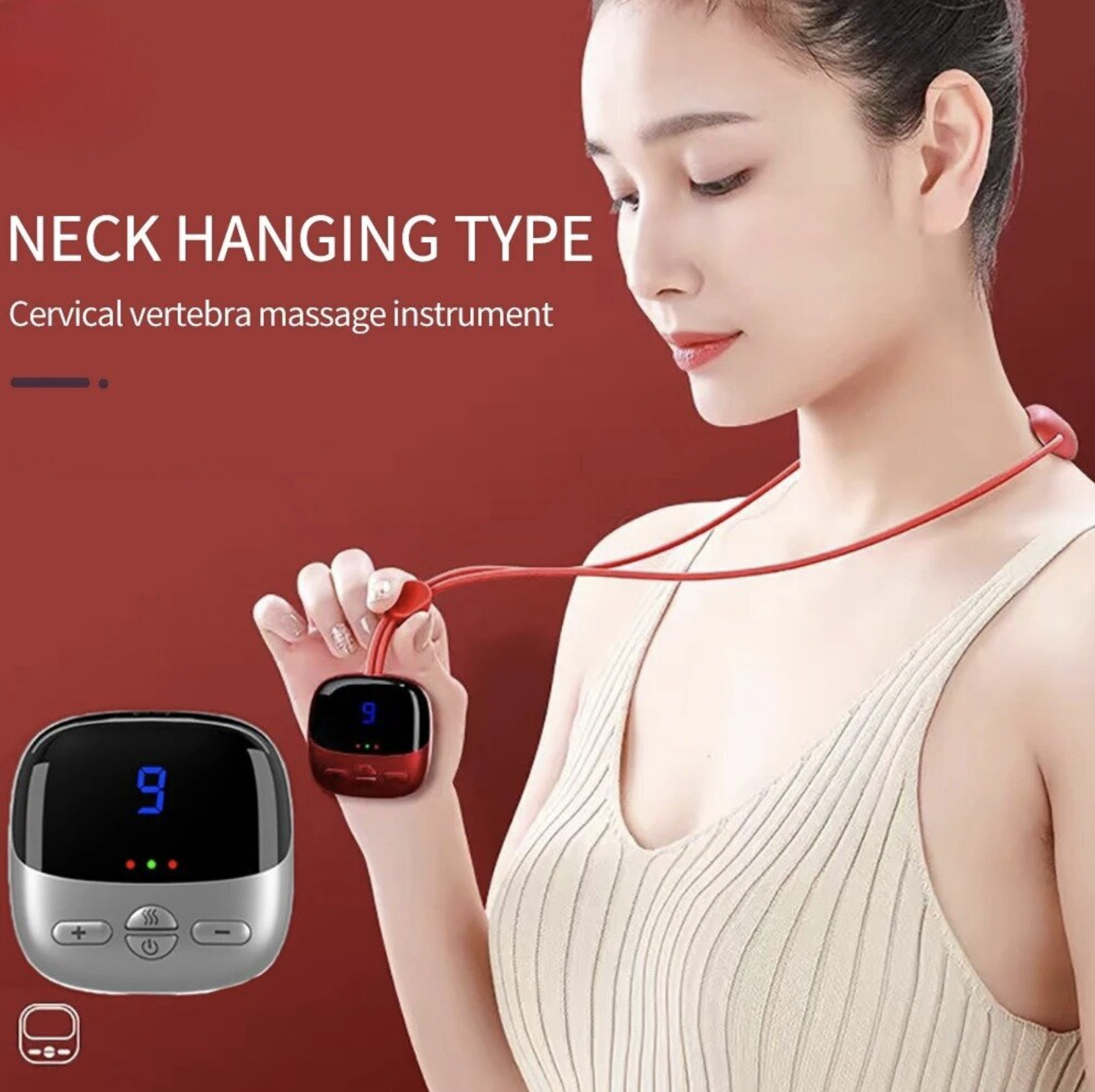 頸部保護迷你脈沖按摩器