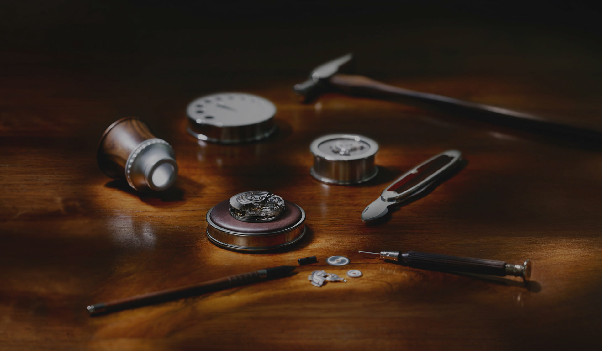 藝術大師系列|Le Régulateur Louis Erard Grand Feu Enamel-三針一線琺瑯腕錶