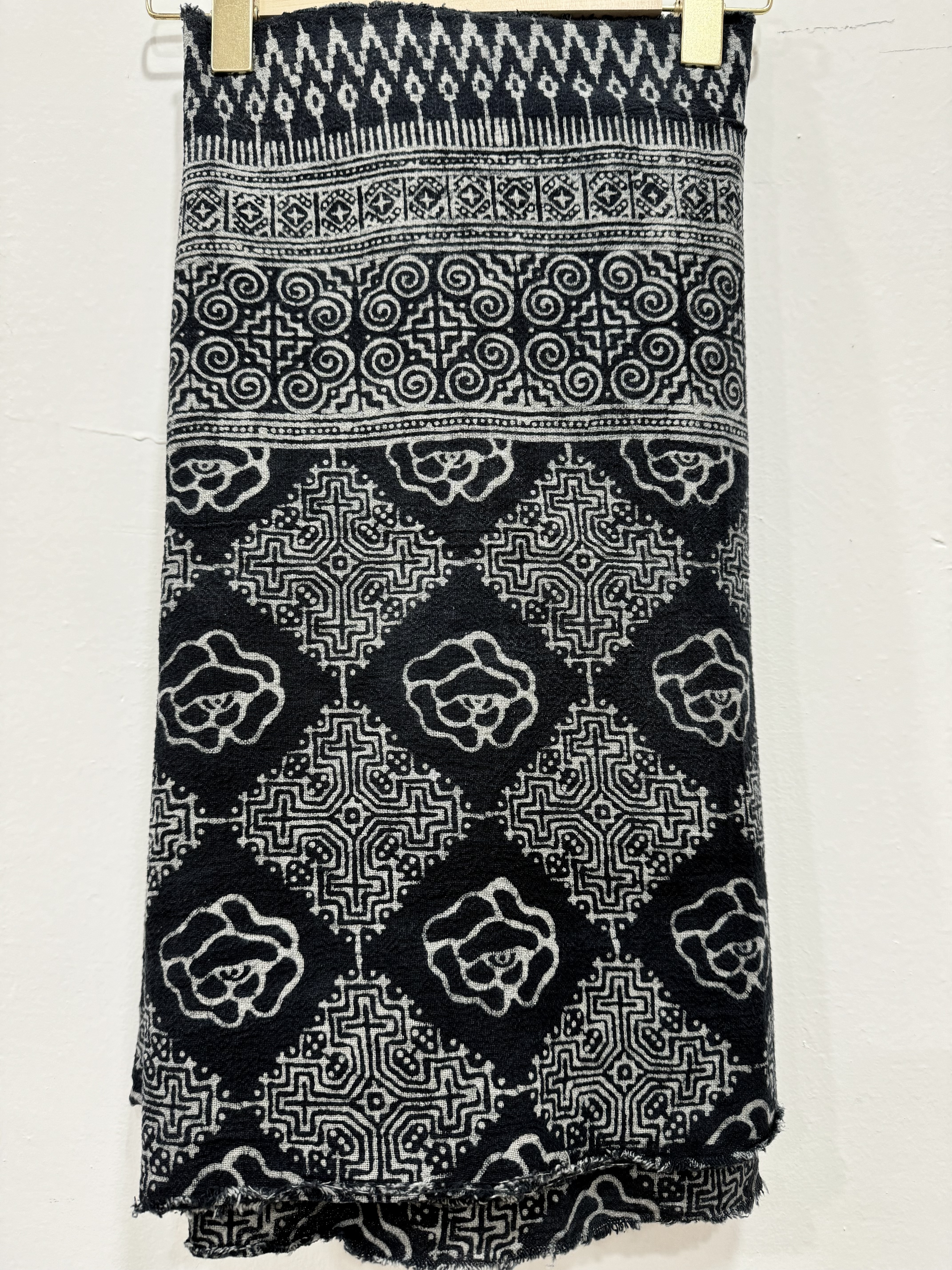 No.32淺藍老花布寬幅54cm