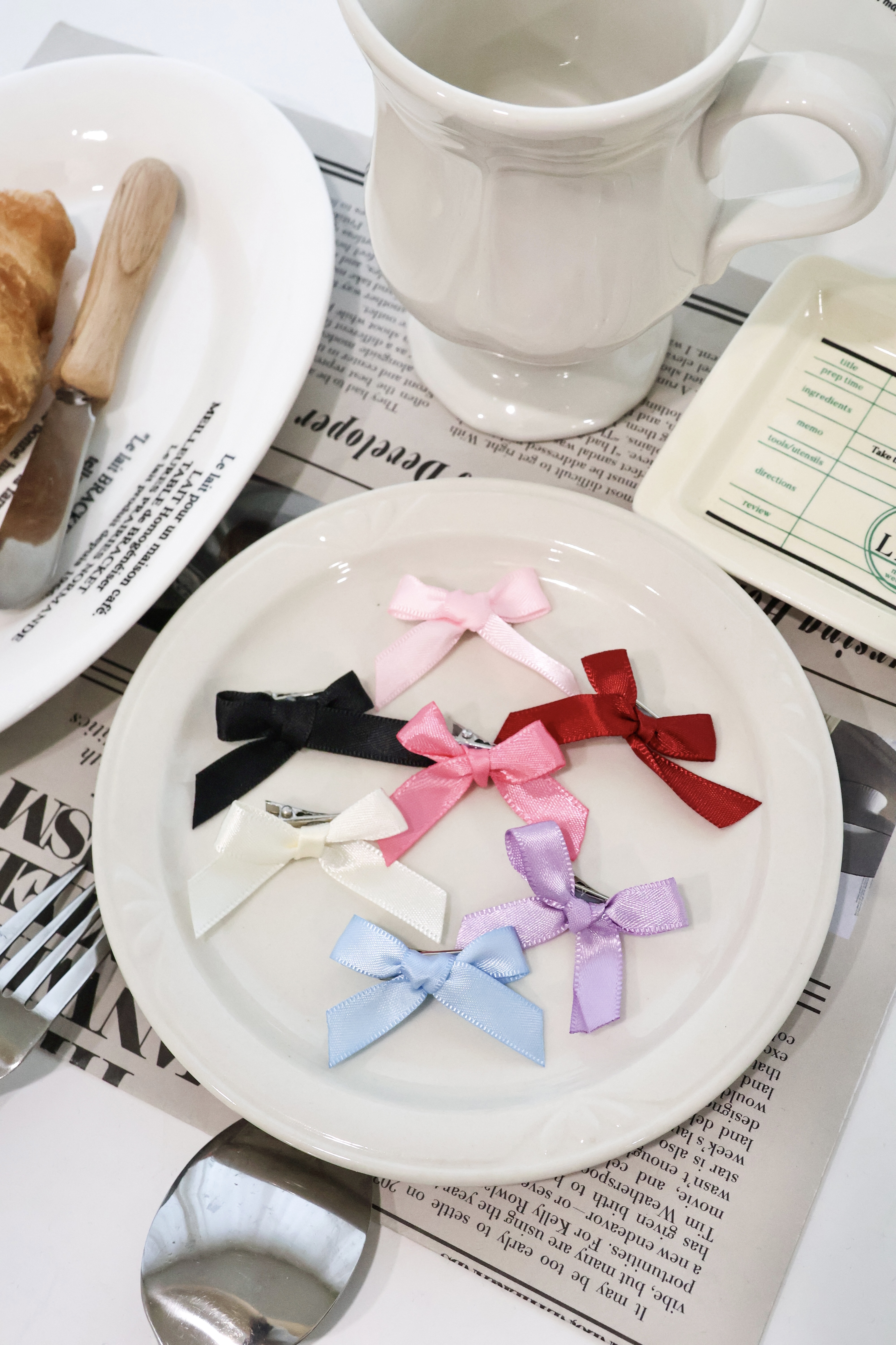 緞帶小蝴蝶結髮夾🎀