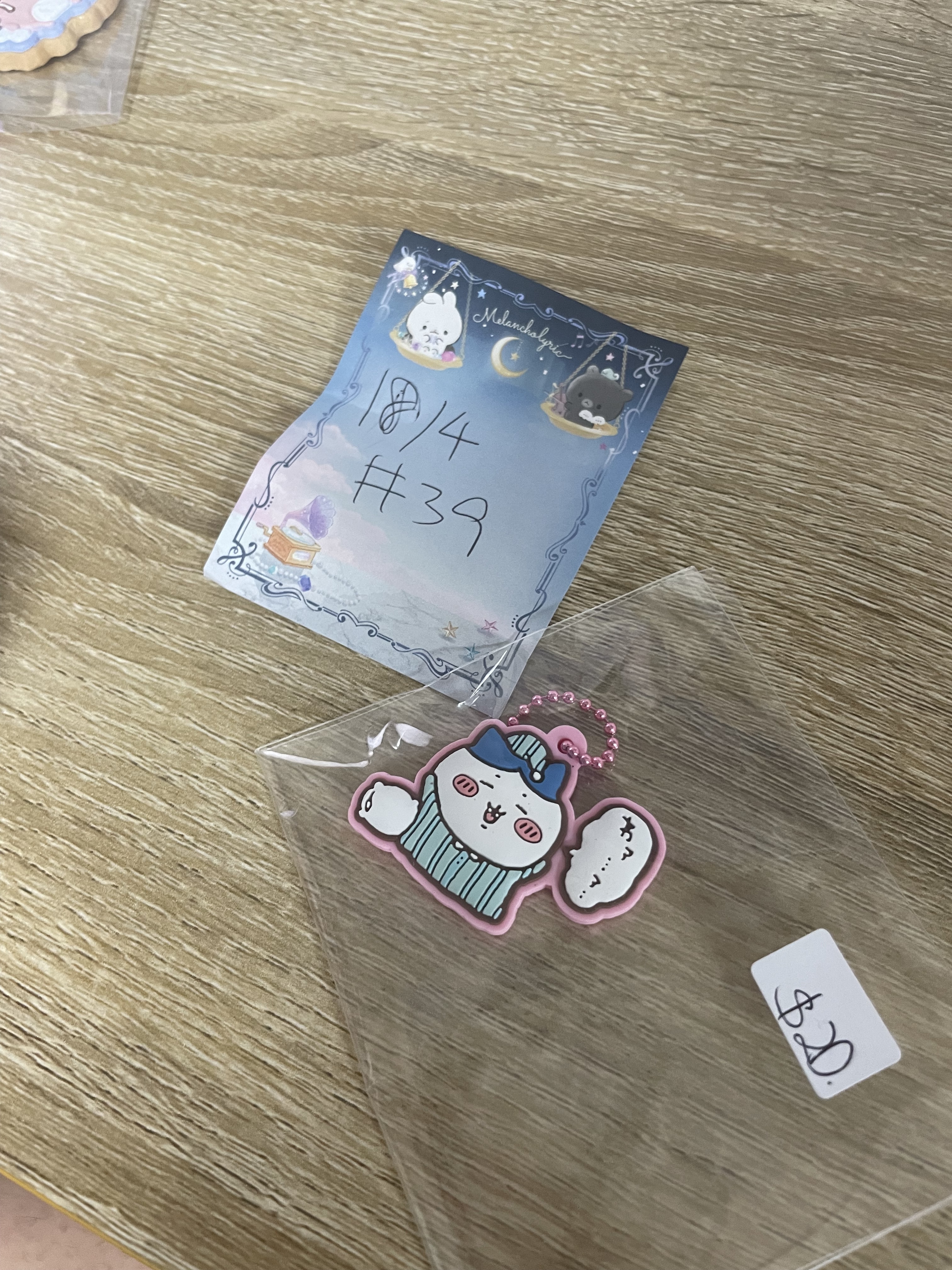 CHIIKAWA 八字貓  掛件 #39