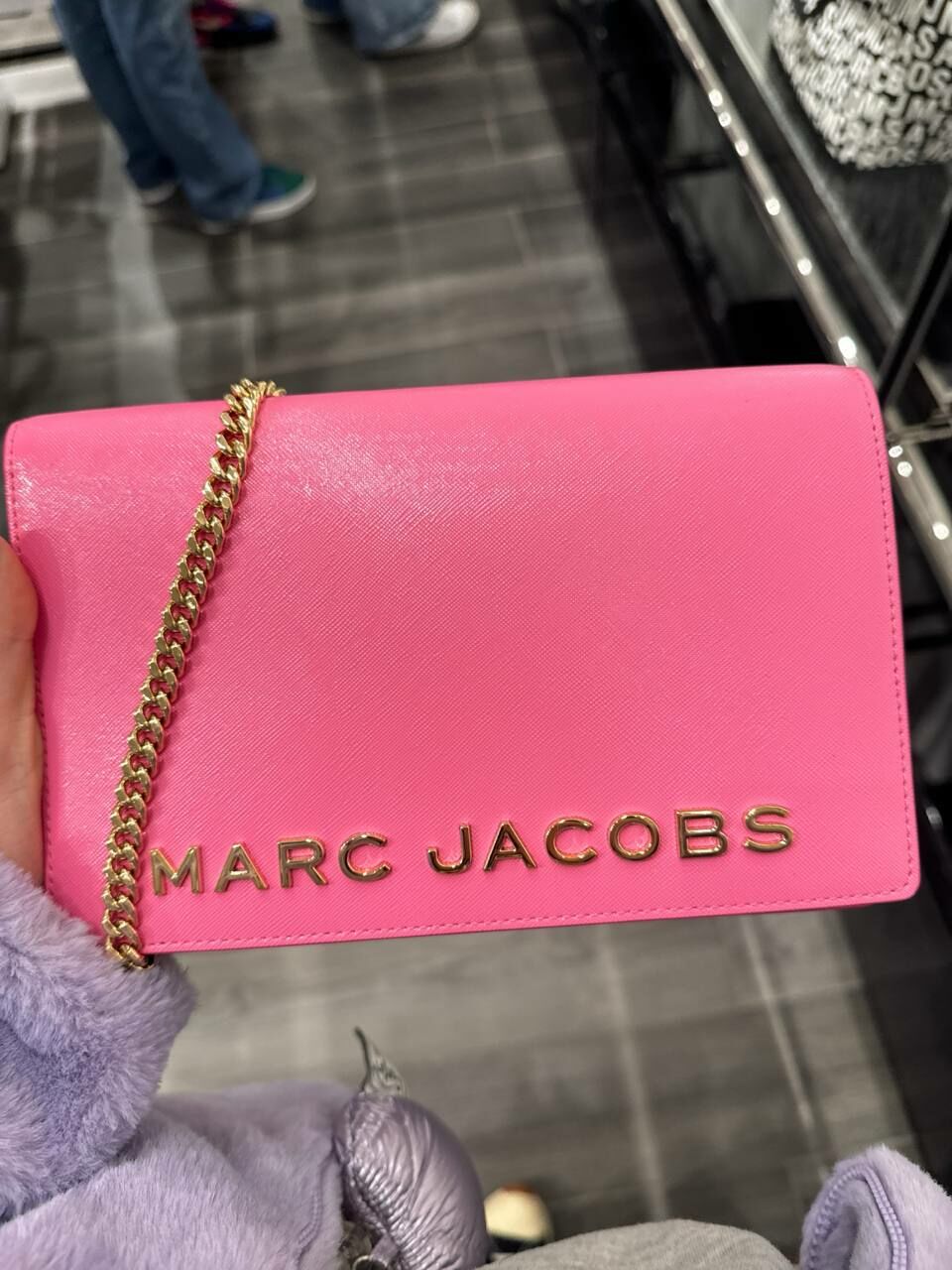 [S] MARC JACOBS 4R3SMN015S01-675 PARTY ON A CHAIN,CANDY PINK, 196611114820 (SMJ287)