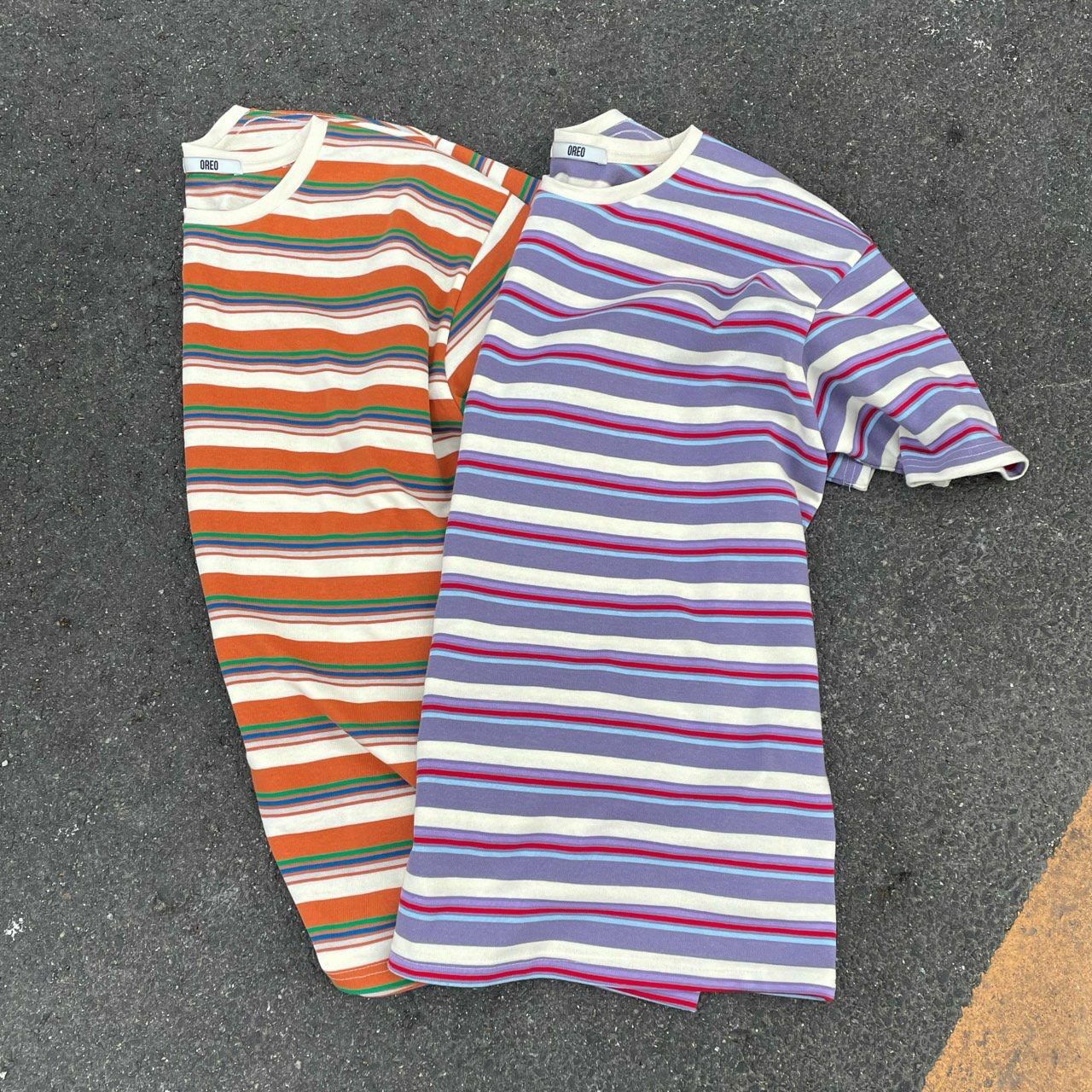 橫間短袖Tee REO-071T