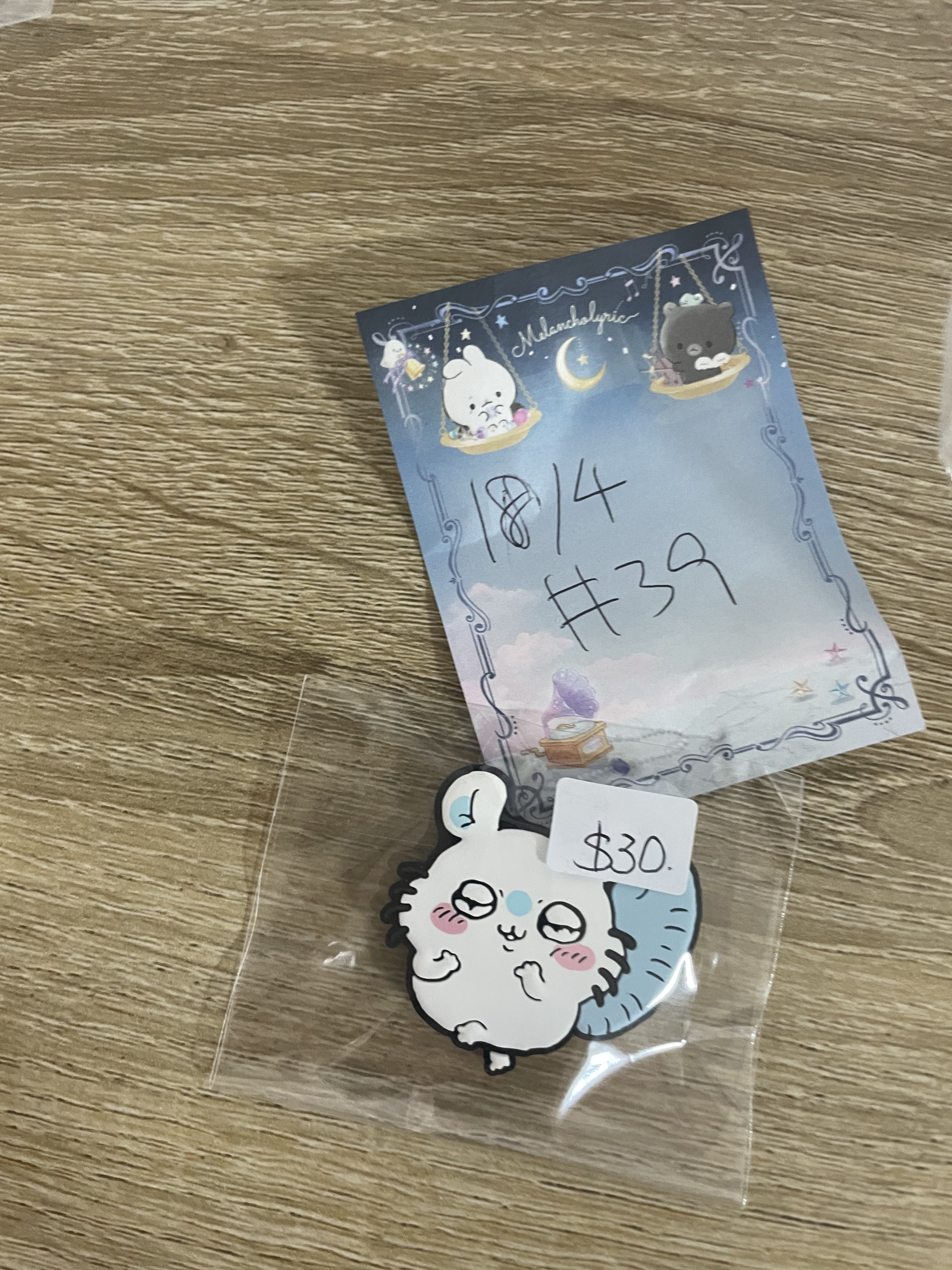 CHIIKAWA 飛鼠 磁石#39