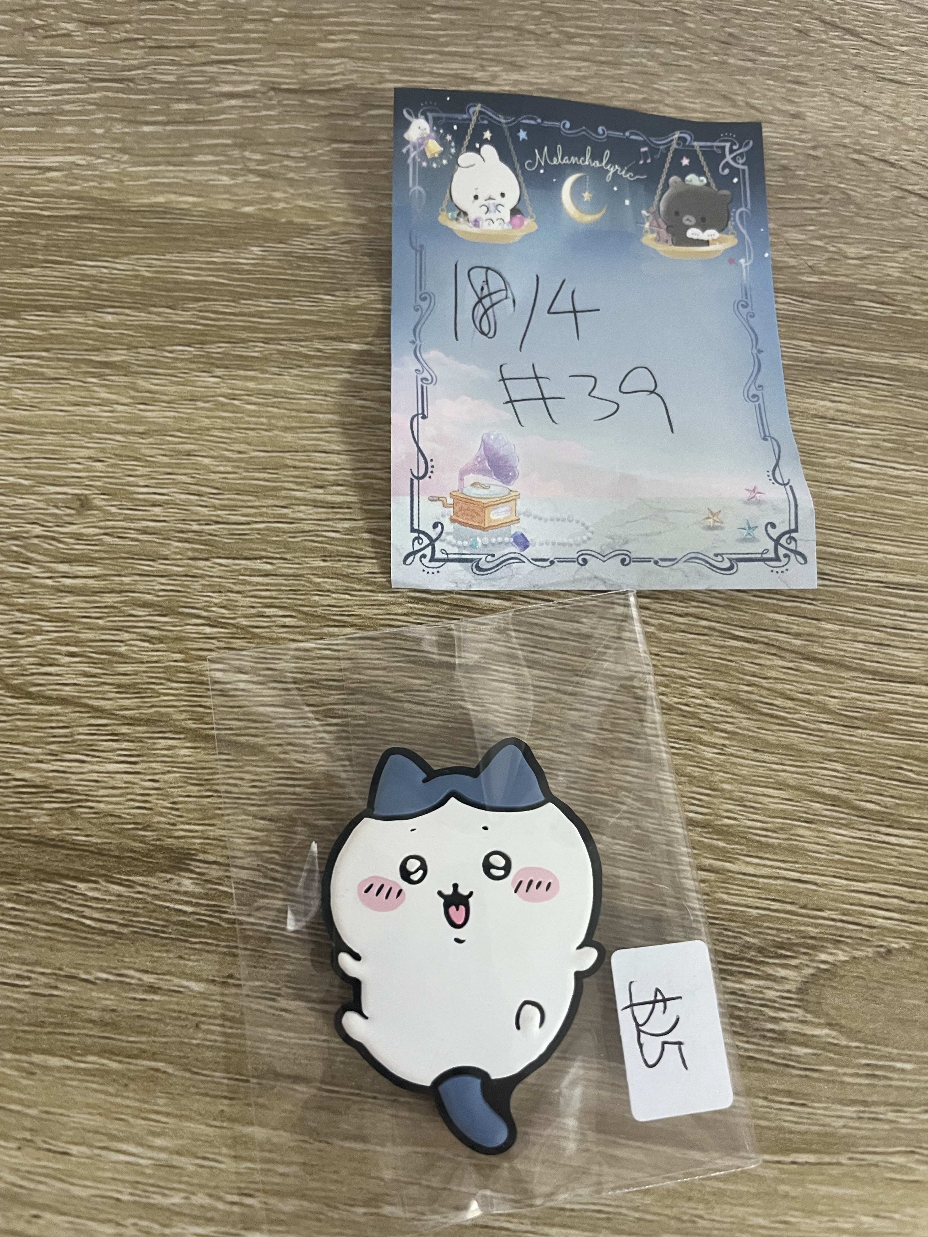 CHIIKAWA 八字貓 磁石#39