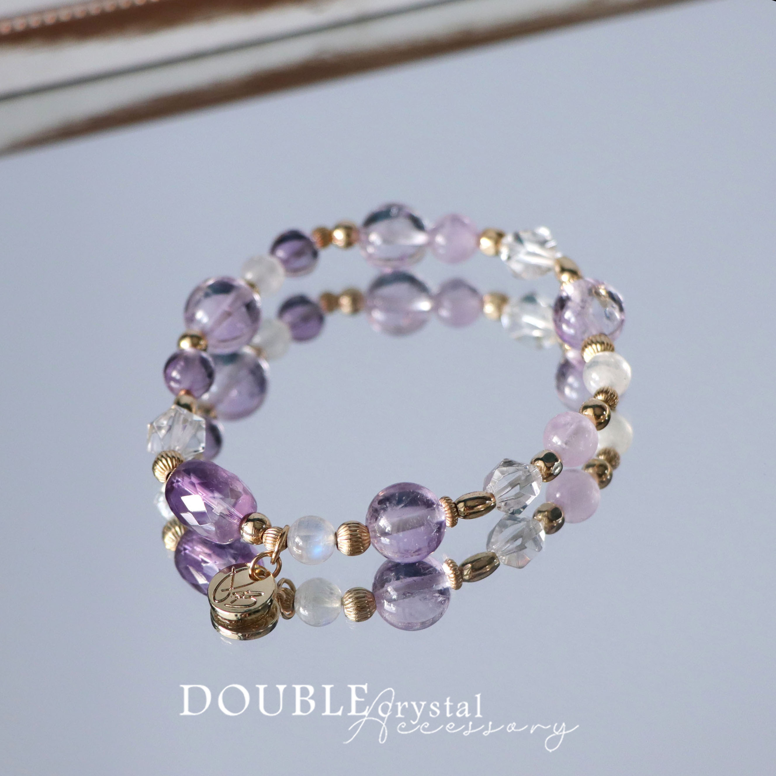 ☽◌* 月神記事／彩閃紫水晶．薰衣草紫水晶．紫兔毛．月光石