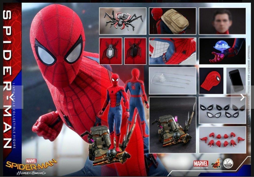 Hottoys QS014 Spider Man