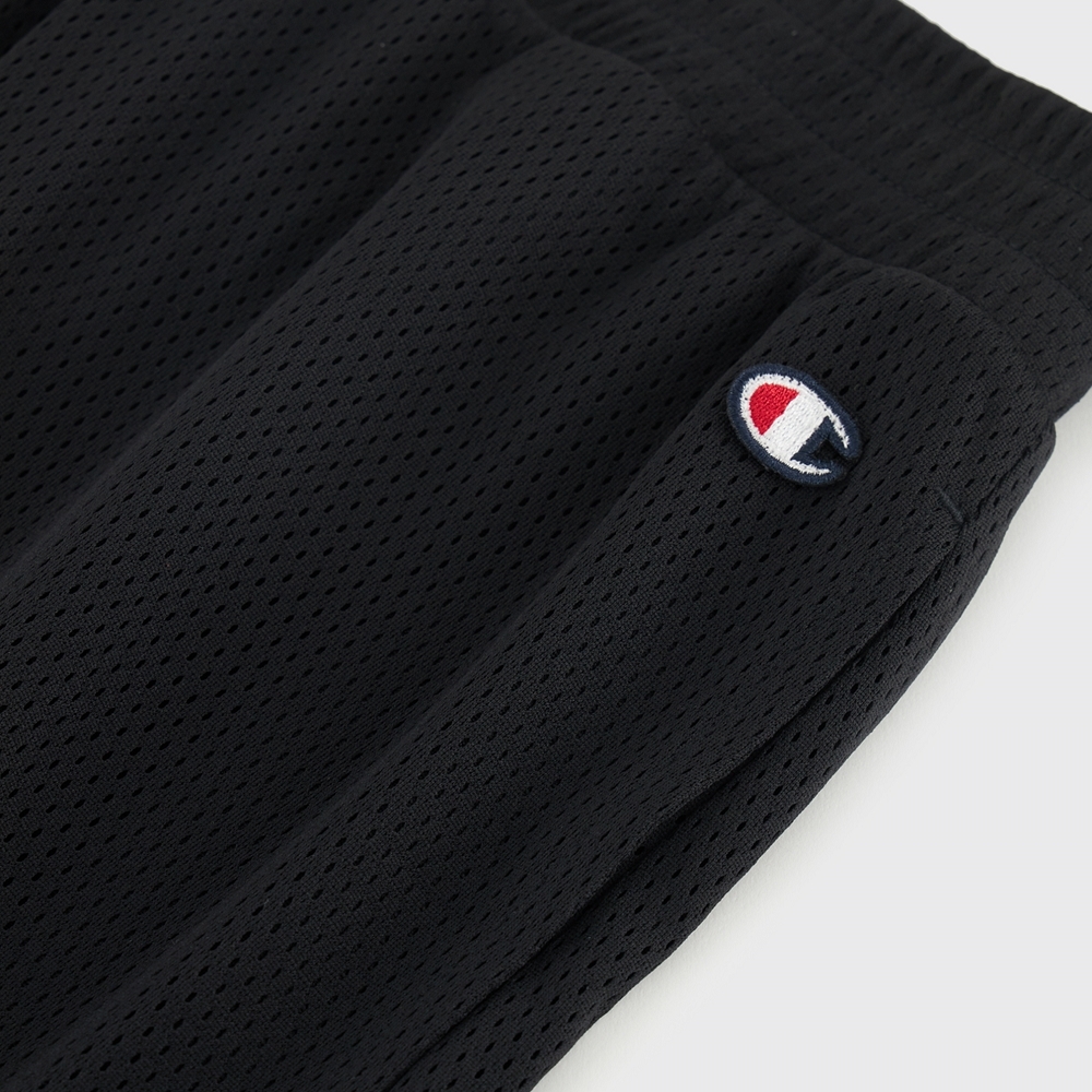 男款-LEGACY黑魂籃球網眼運動褲-黑色（219797-KK001）