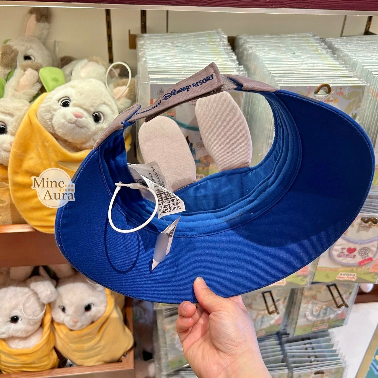 哈茱蒂 Judy 兔 立體耳朵 造型 遮陽帽 帽子 動物方城市 Zootopia -上海迪士尼樂園