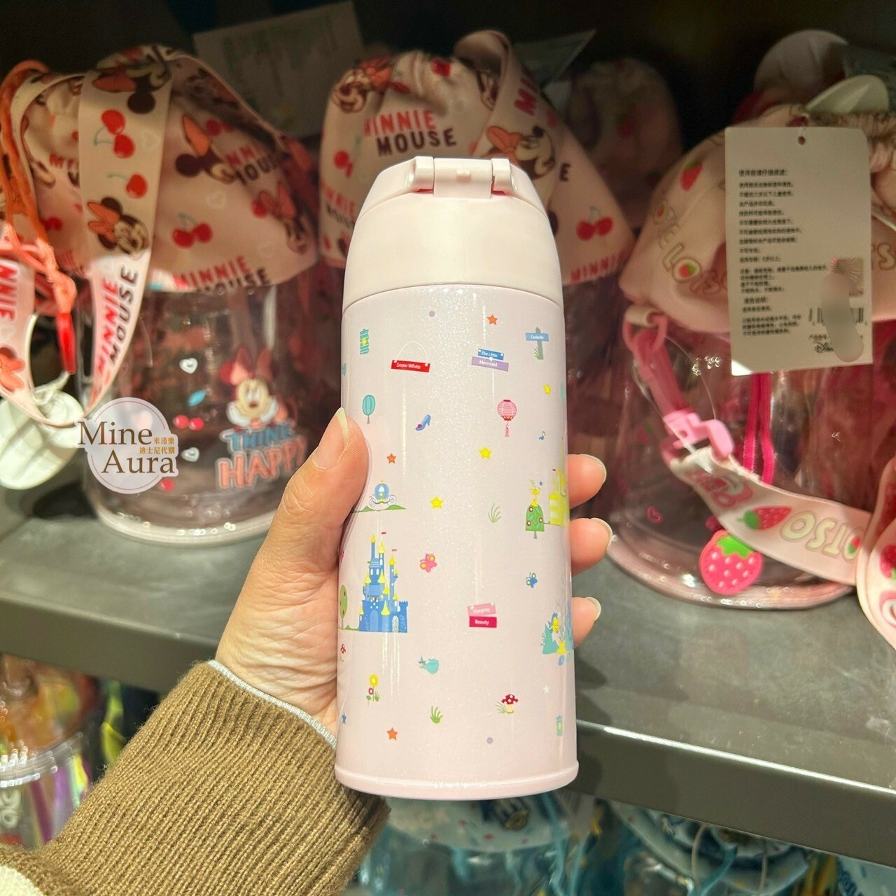 公主系列 Princess Line 公主集合 圖案 保溫瓶 水壺 -上海迪士尼樂園