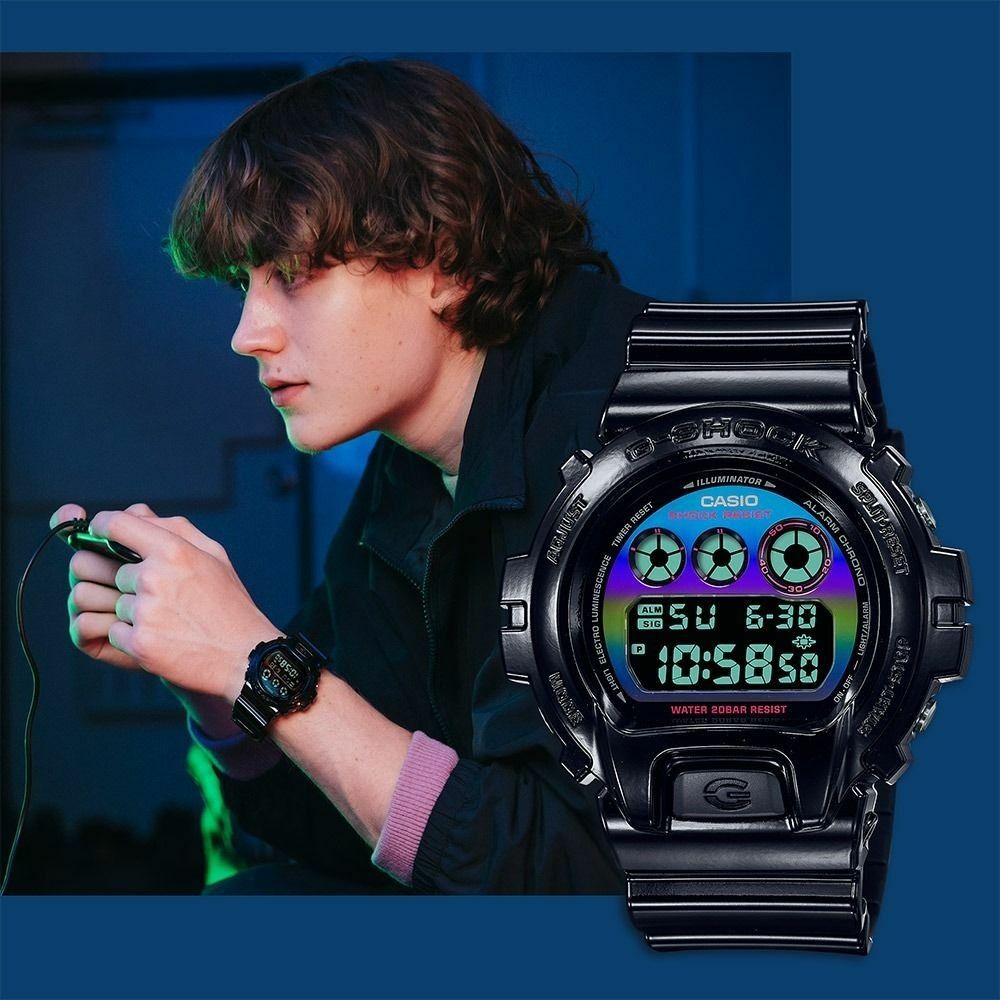 Casio G-Shock DW-6900RGB-1 手錶 (香港行貨)