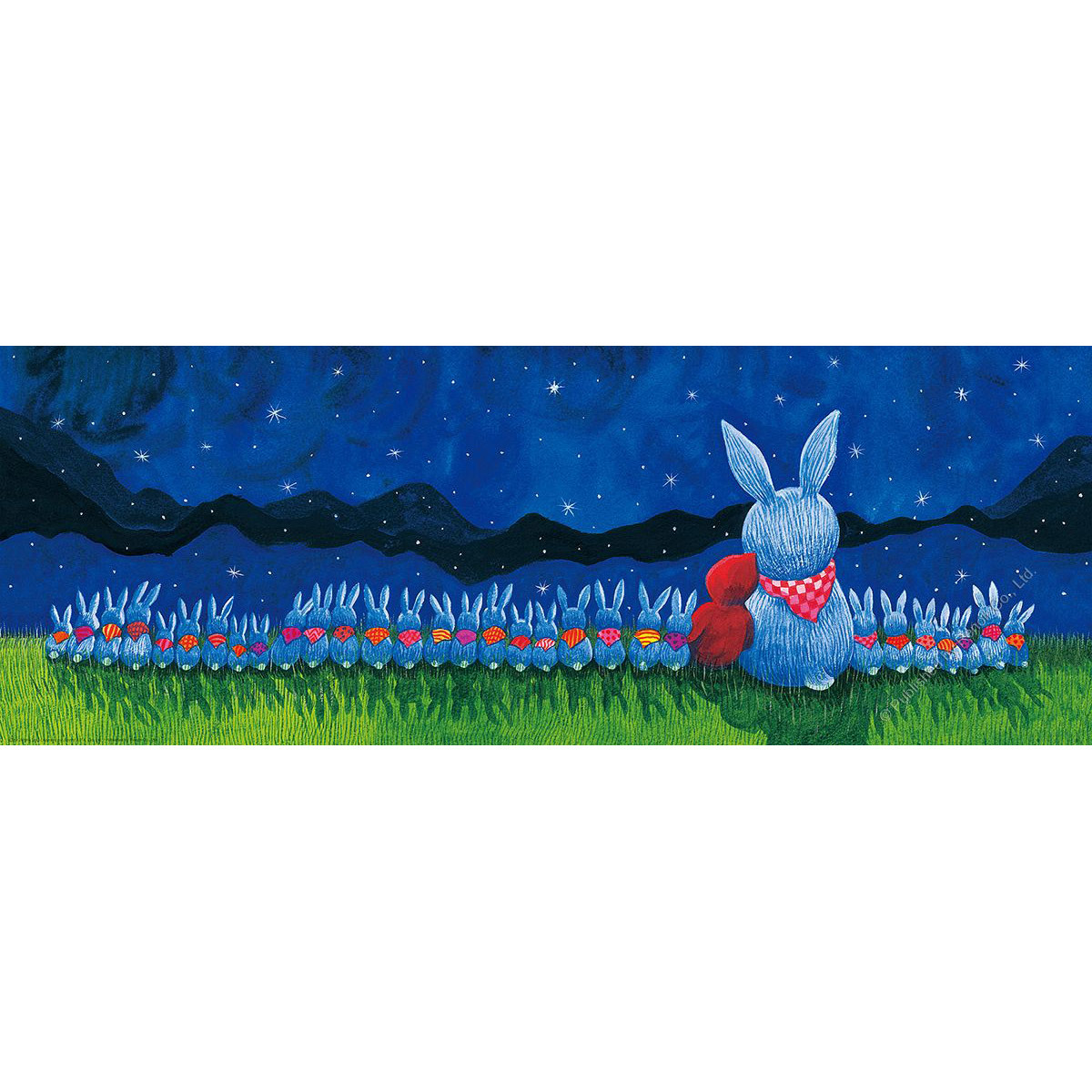 幾米-兔兔排排坐 (夜光)