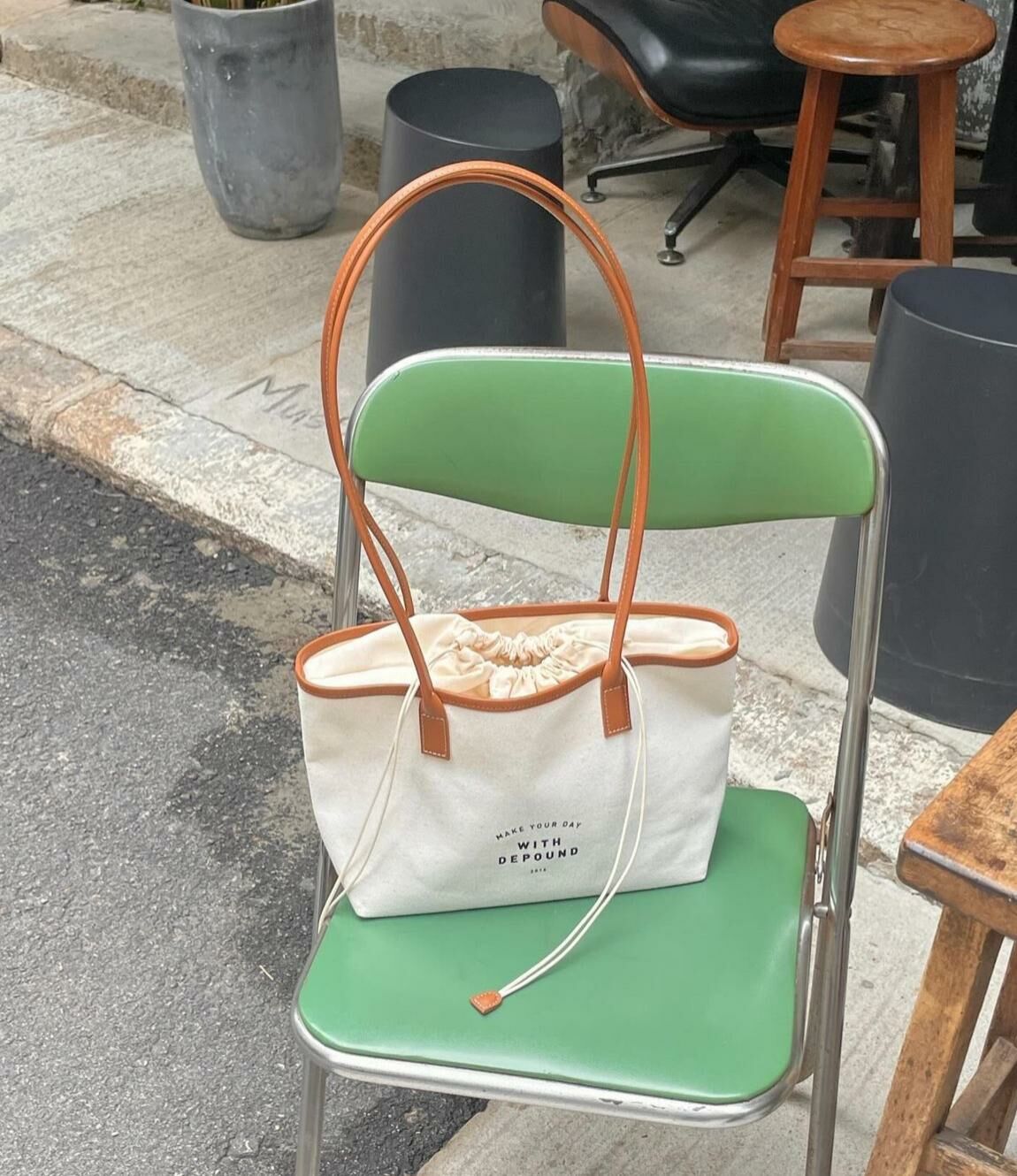 Depound Day Bag Shopper(Camel)