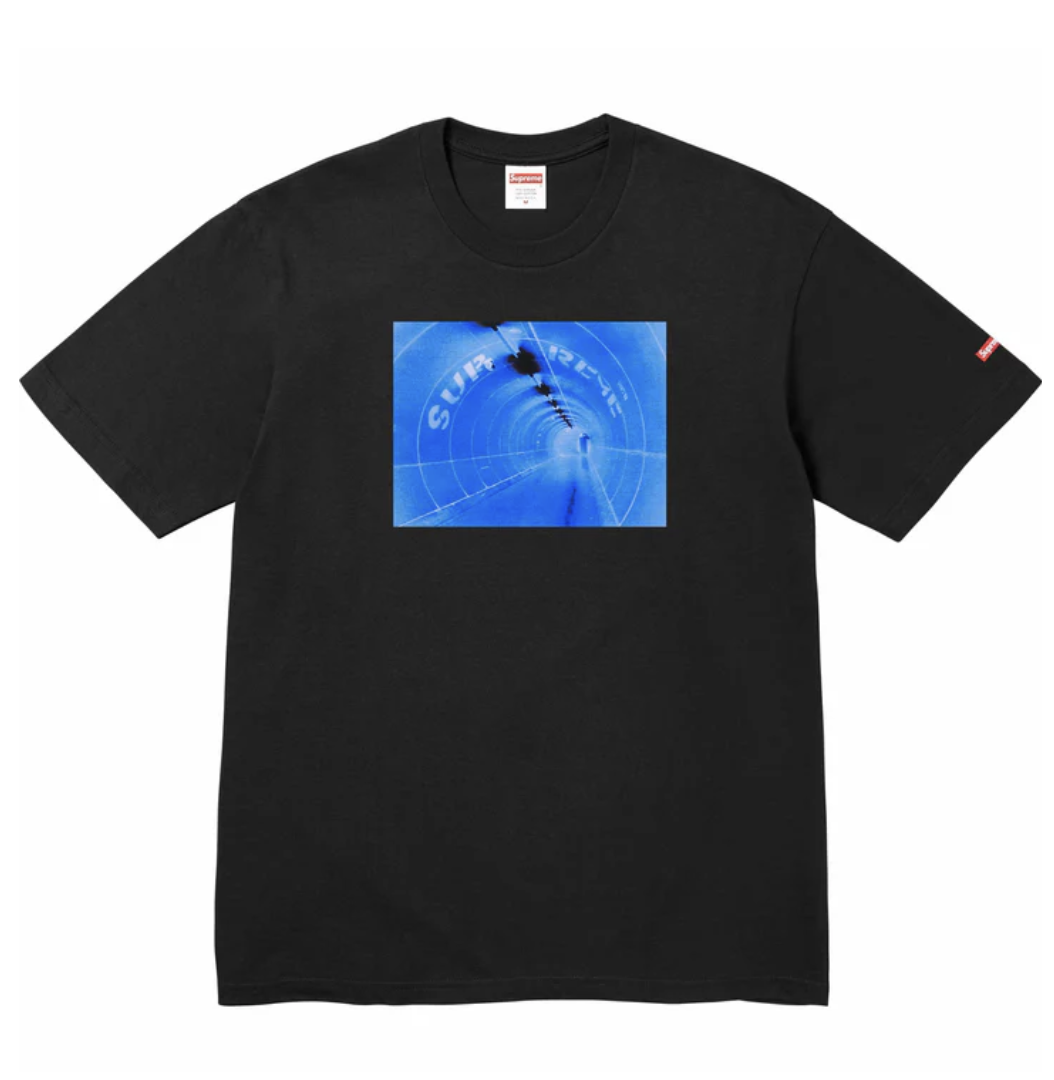 [現貨] SUPREME SS24 Tunnel Tee | (Black / Cement / Navy)