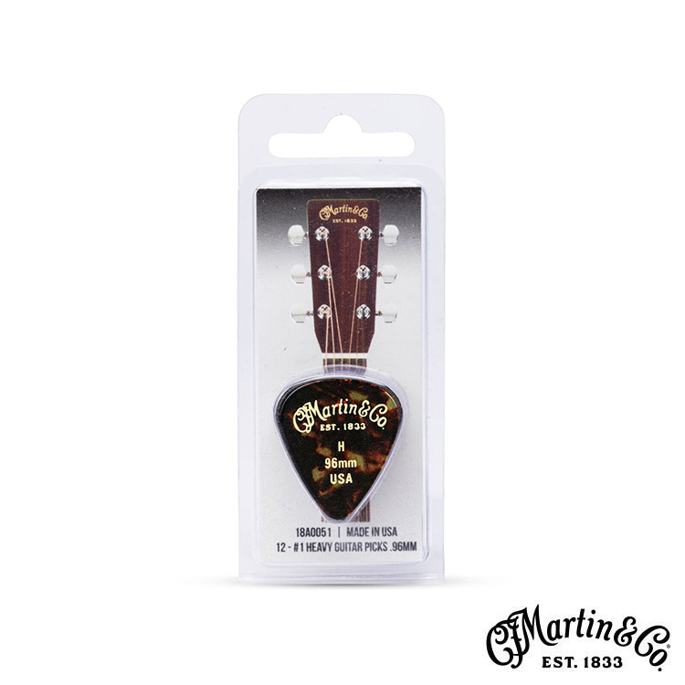 Martin #1 Pick Packs 18A0051 彈片 12片裝