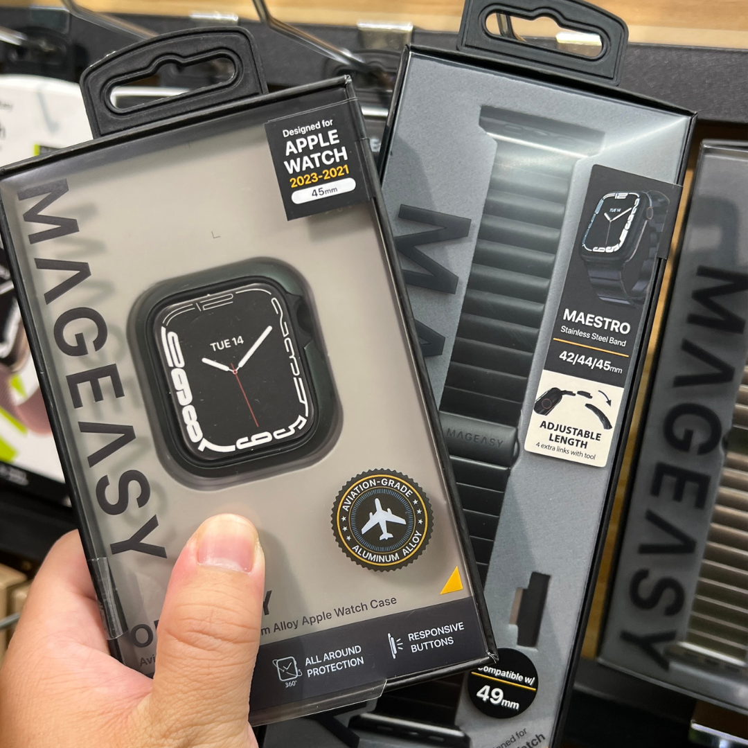高雄Apple Watch錶帶配件,MAGEASY錶帶,美國魚骨,Switcheast