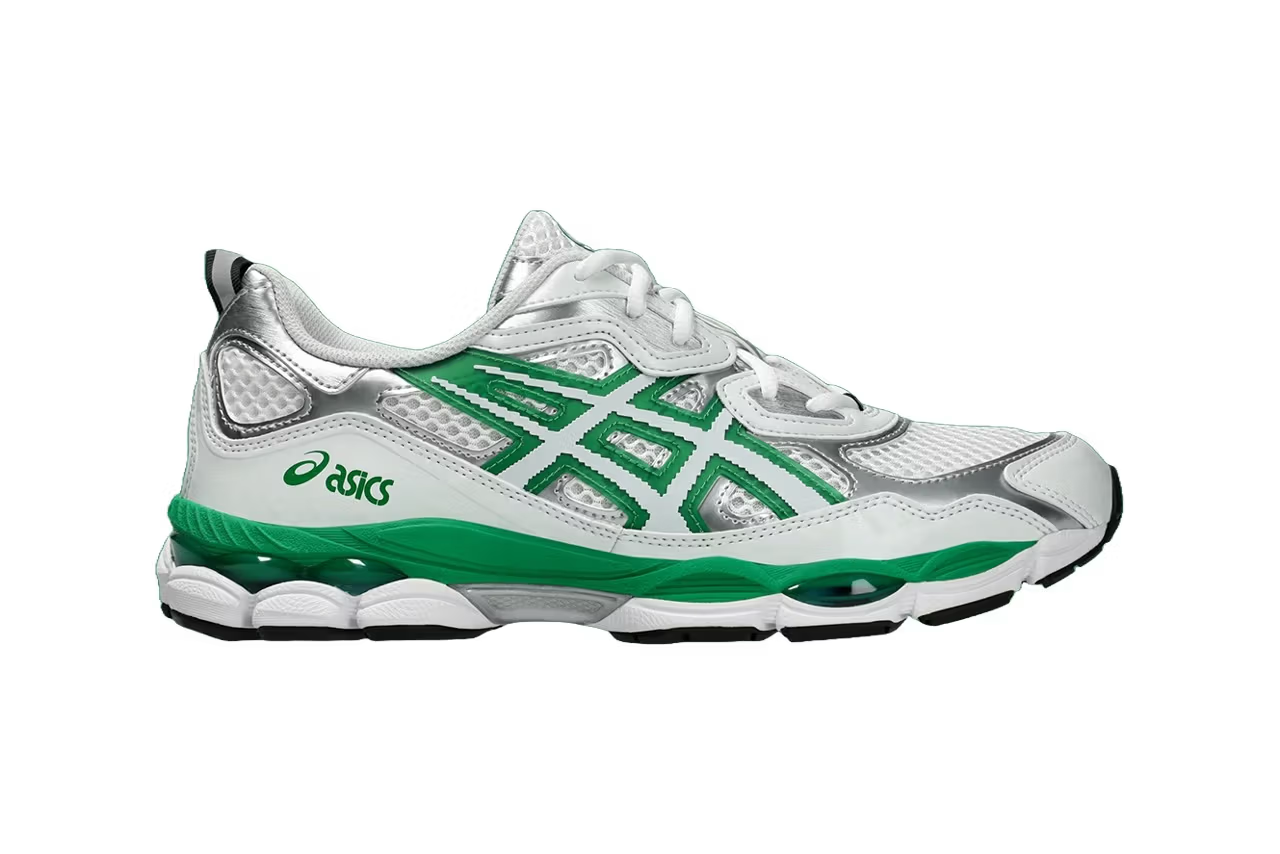 {現貨} HIDDEN.NY X ASICS GEL-NYC White/Jolly Green1201B001-100