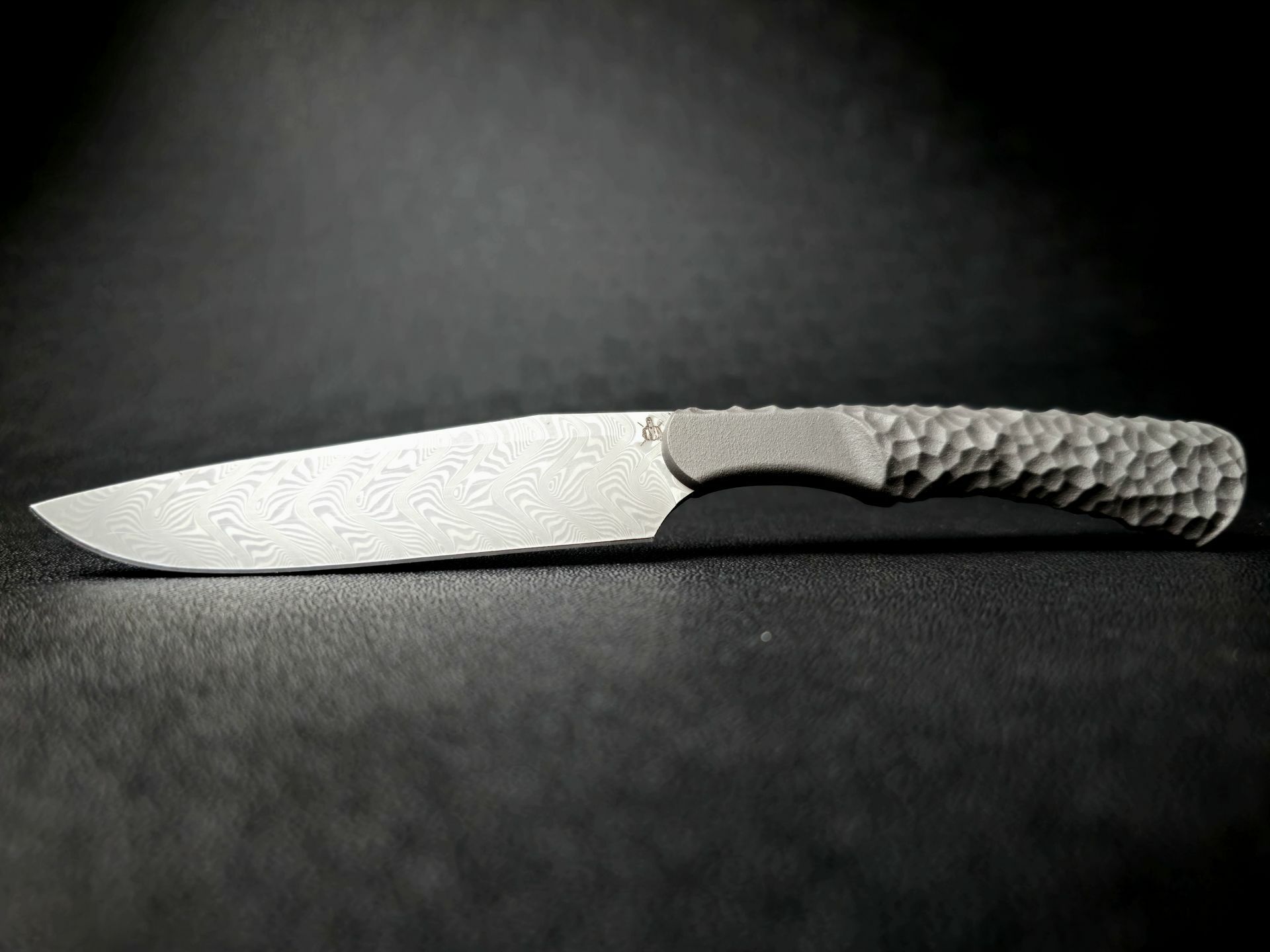 Utsch & Gierse Tools TiSSK Droppoint Balbach®damast 大馬士革鋼