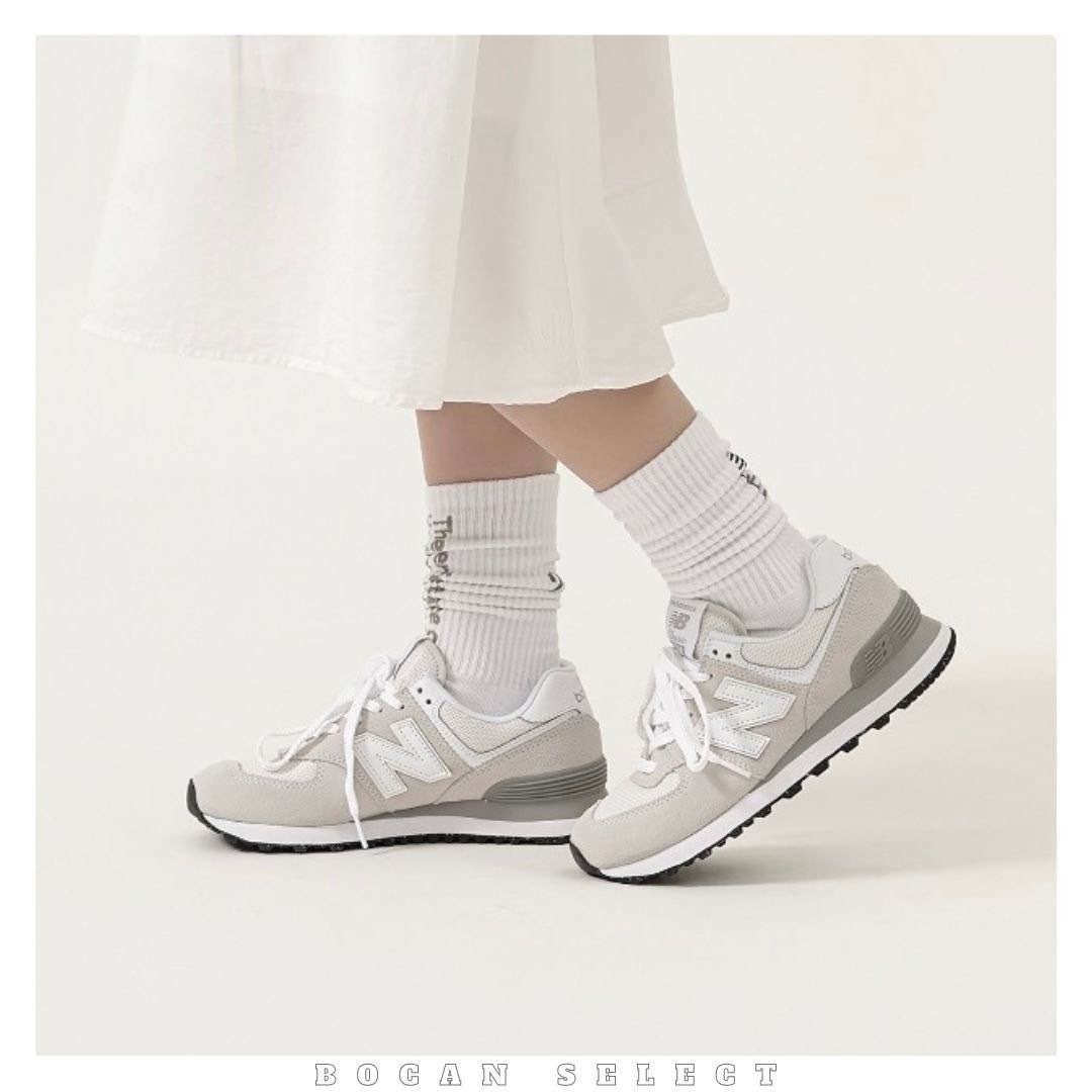 NEW BALANCE 574 米灰 IU 李知恩 同款（ML574EVW）