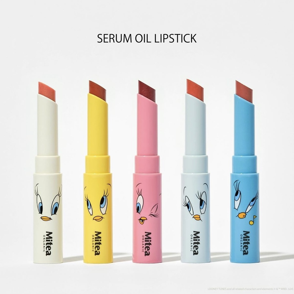 [限定] LOONEY TUNES X Mitea ORGANIC Serum Oil Lipstick 精華油唇膏