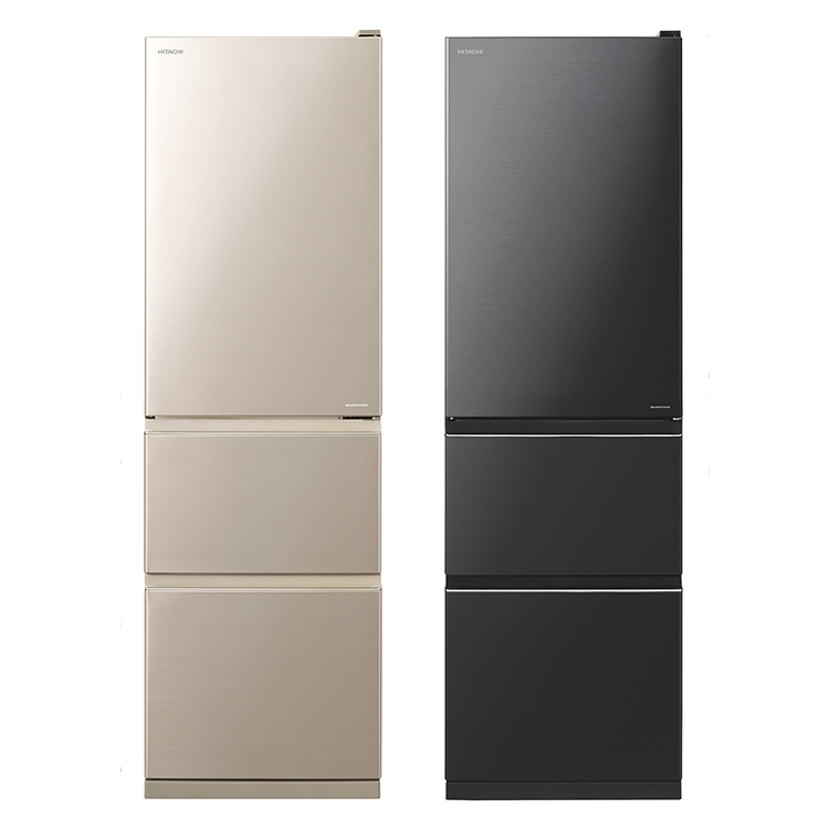 HITACHI 日立 331L一級能效變頻三門右開冰箱(R-V36C/RV36C)