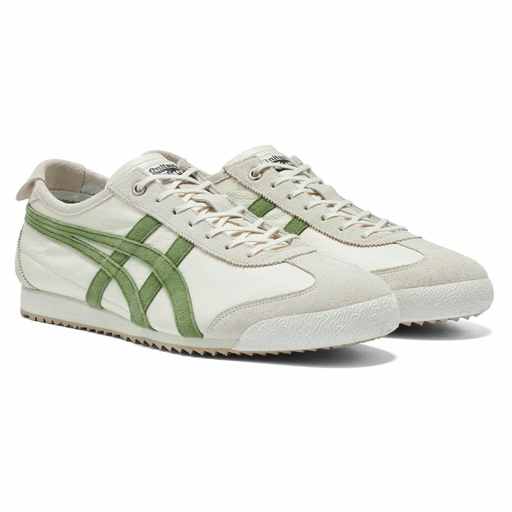 Onitsuka Tiger Mexico 66 SD 樺木綠 奶油白 皮革 Y2K風格 鬼冢虎 1183C015-201