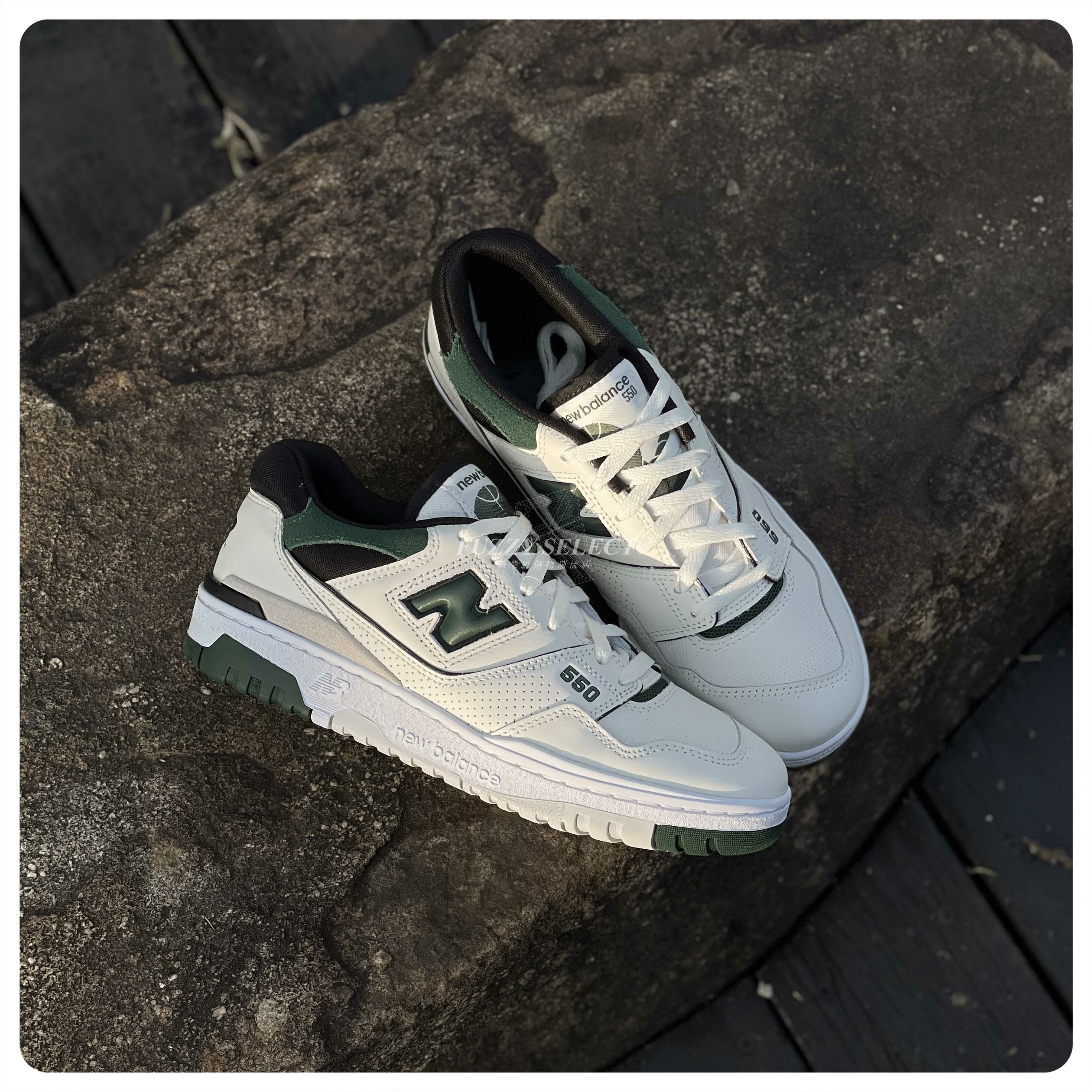 【逢甲 FUZZY】New Balance 550 復古 男女鞋 情侶鞋 米綠 BB550VTC