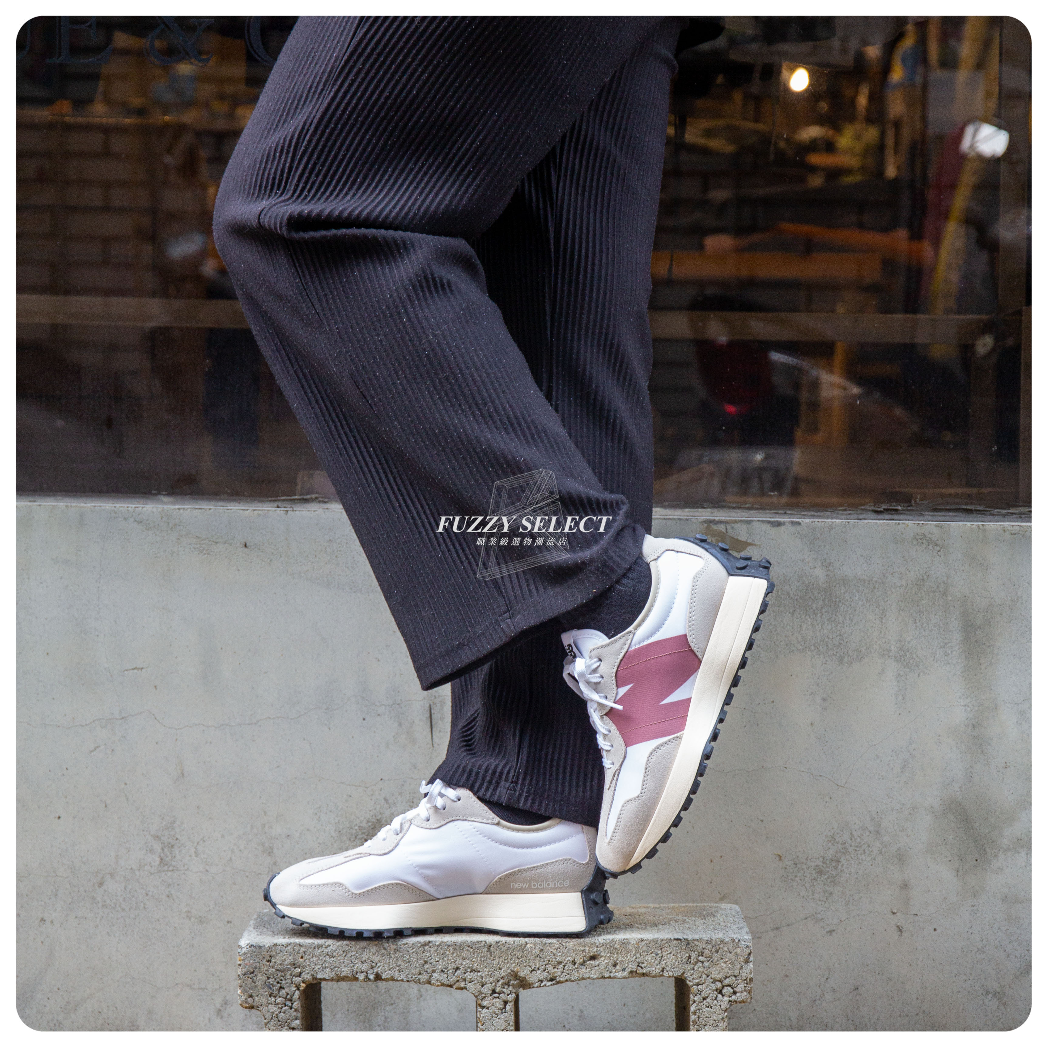 【逢甲 FUZZY】W New Balance 327 "Red"  粉灰白 燕麥 玫瑰 WS327CD