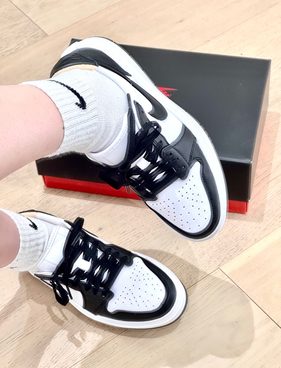 Nike Air Jordan 1 Elevate Low 黑白 厚底 鬆糕鞋 女款 DH7004-109/預購