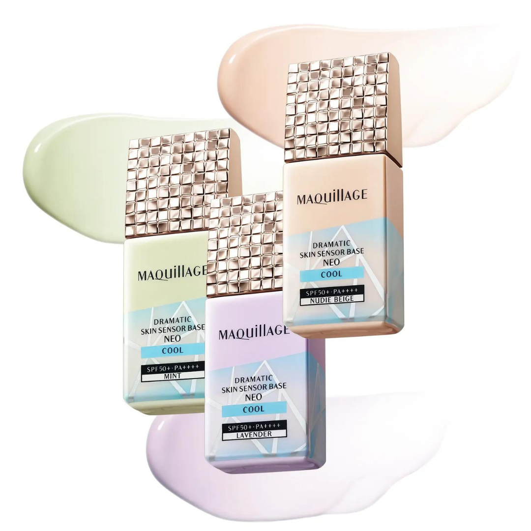 [限定] MAQUILLAGE Dramatic Skin Sensor Base NEO Cool Type 心機彩妝星魅平衡持粧控粧前乳 涼感 SPF50+PA++++ 25ml