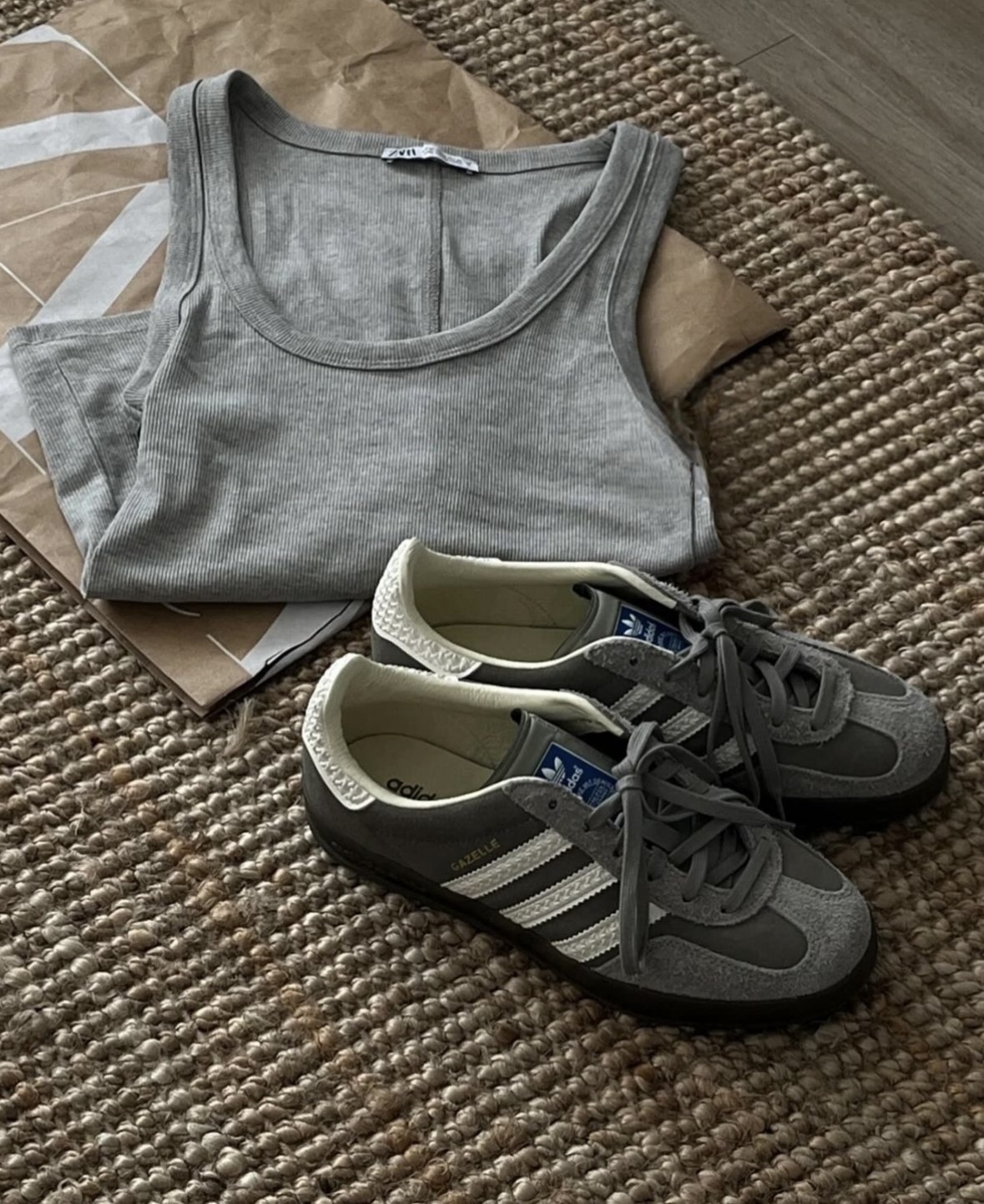 Adidas Originals Gazelle 水泥灰 灰色 麂皮 復古 德訓鞋 IF1807/預購