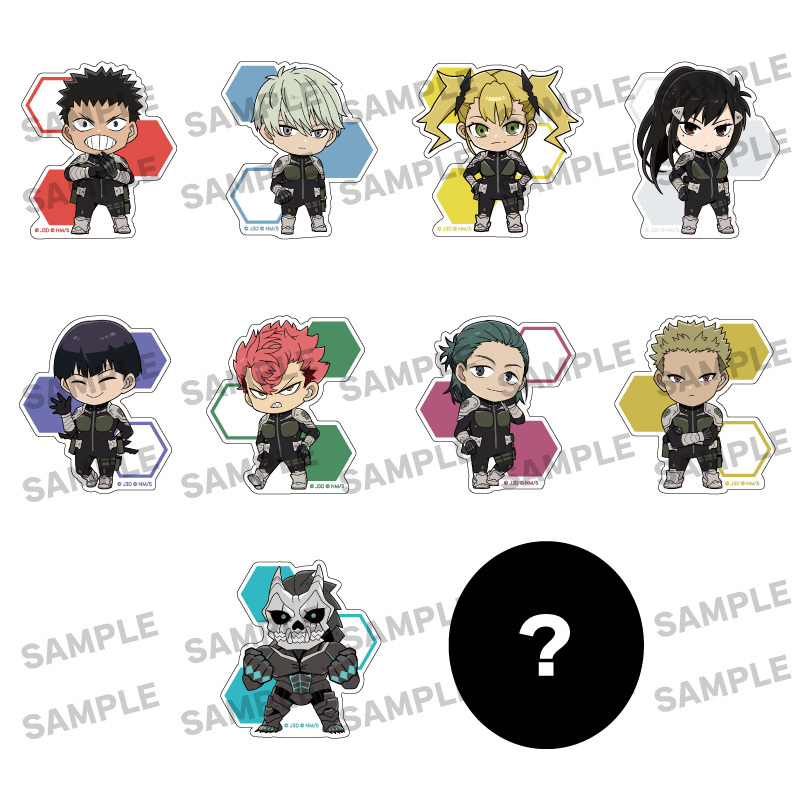 「ACG.GO」「預購」 怪獸8號 膠夾襟章SET