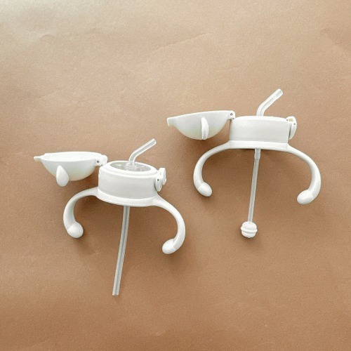 DTD熊耳朵保溫杯替換吸管