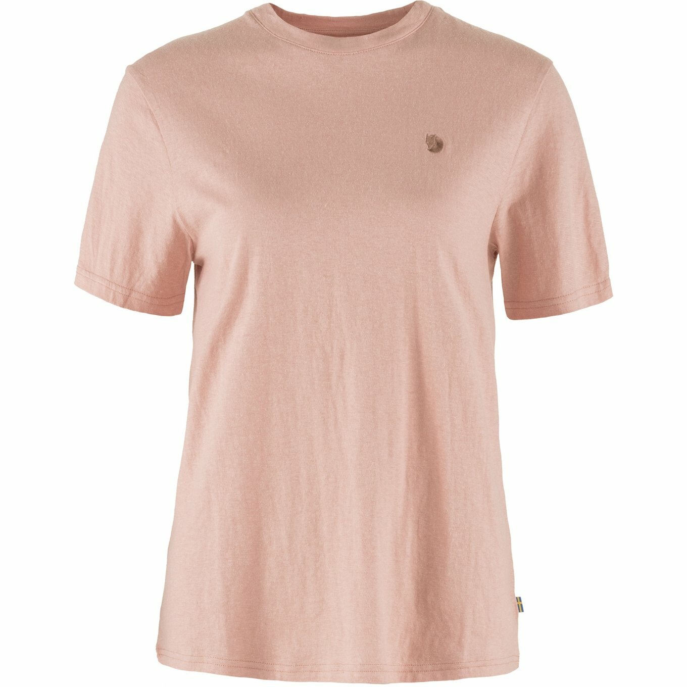 Fjallraven Hemp Blend T-shirt 女款短袖T恤14600163-302 粉白玫瑰