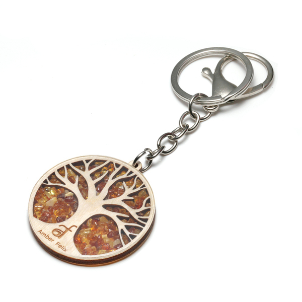 AMBER ART｜生命之樹琥珀鑰匙圈