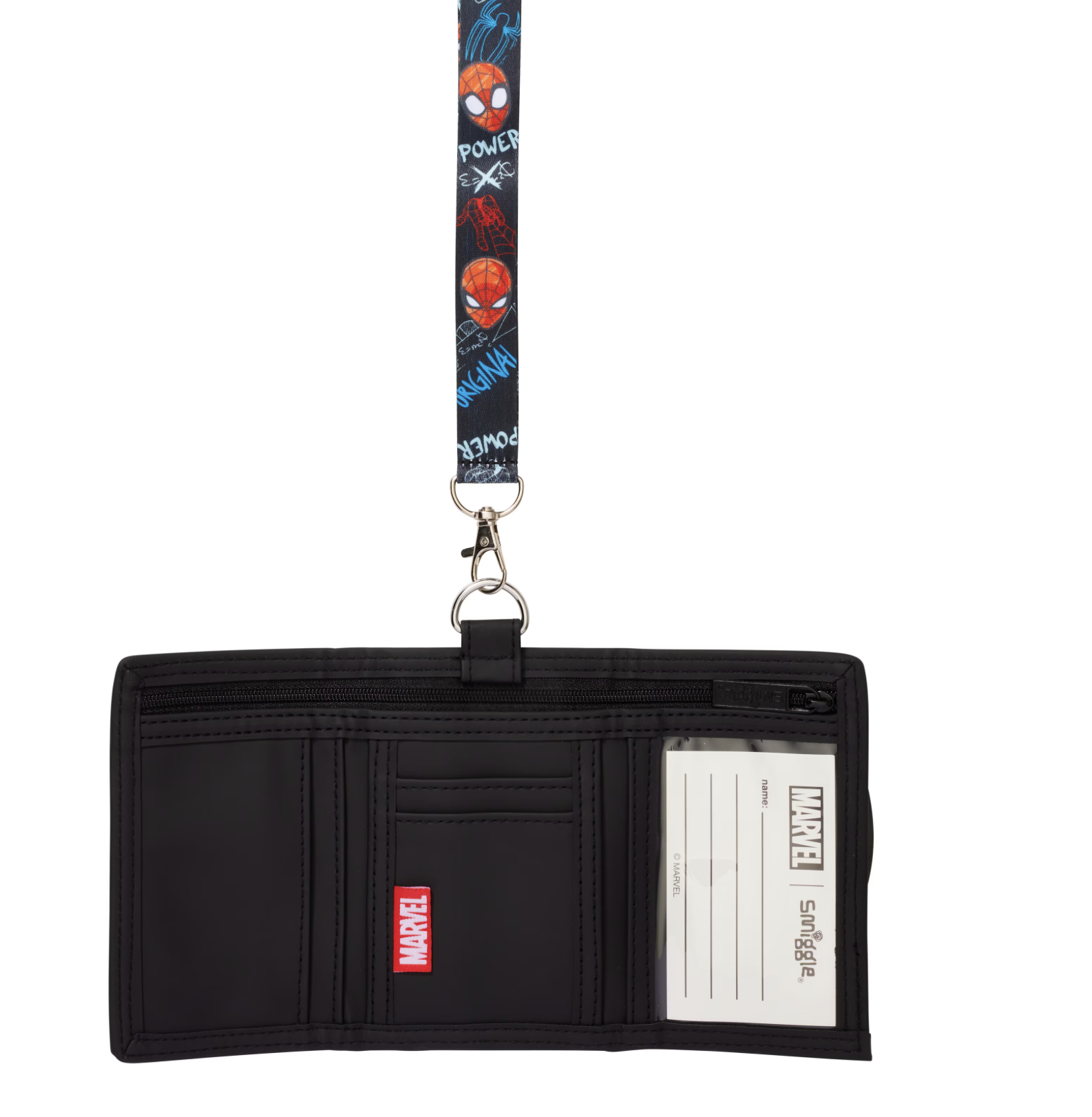 Spider-man 兒童掛繩錢包