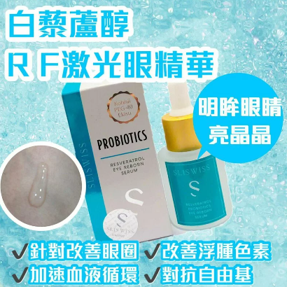 Sliswiss 白藜蘆醇RF激光眼精華 20ml