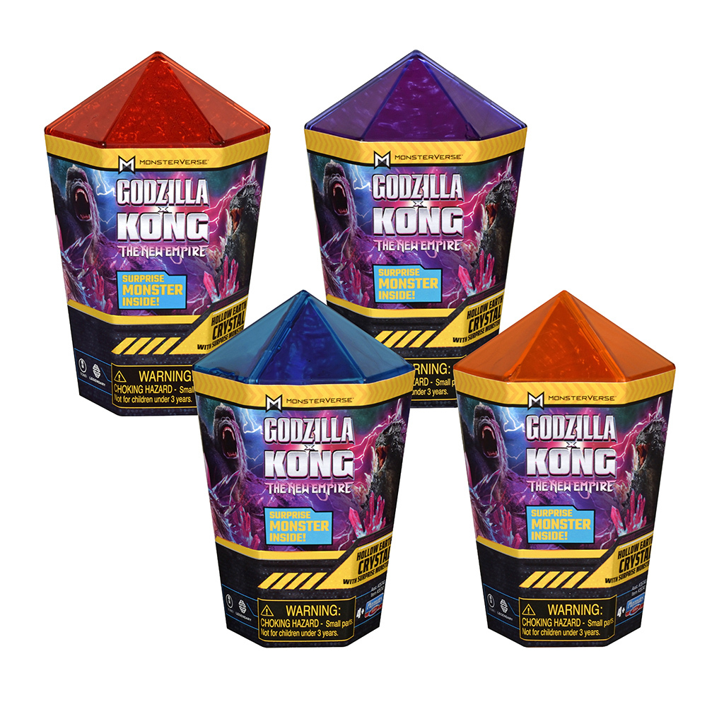 哥吉拉大戰金剛2-2吋怪獸水晶 (隨機1入)