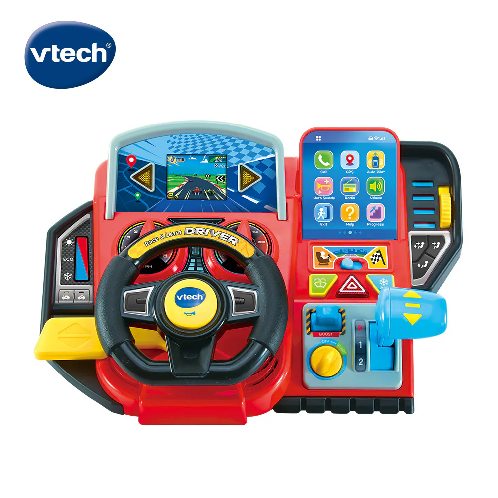 《 英國 Vtech 》動感實境駕駛方向盤