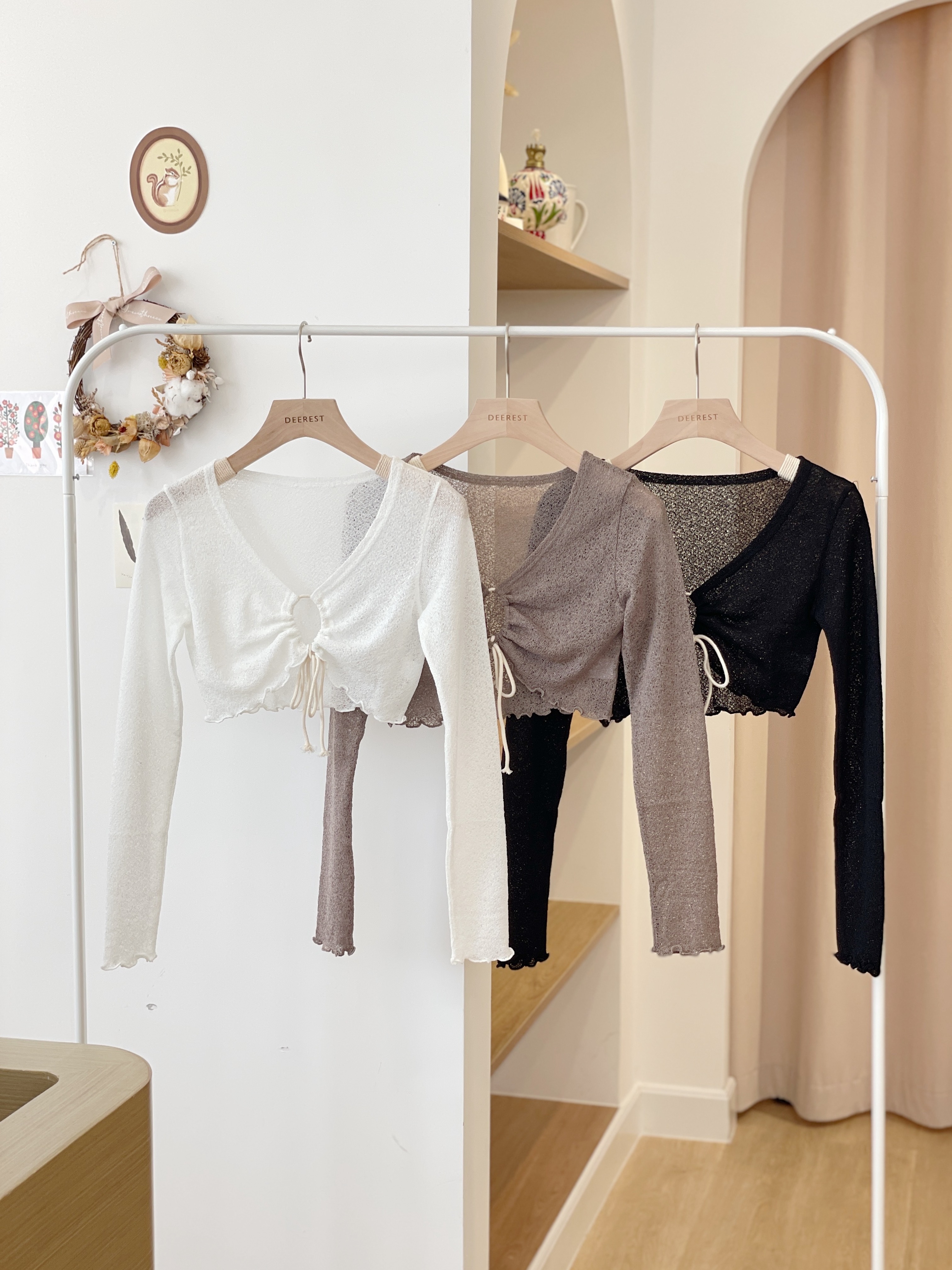 JK181 Bronze Light Cropped Jacket