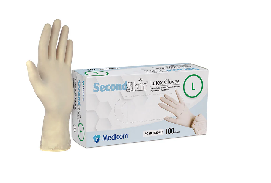 Medicom Second Skin LATEX PF 大碼手套