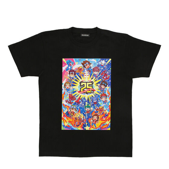 226954 Pbandai 預訂2025/5月 デジモンアドベンチャー25周年記念アニメシリーズTシャツ