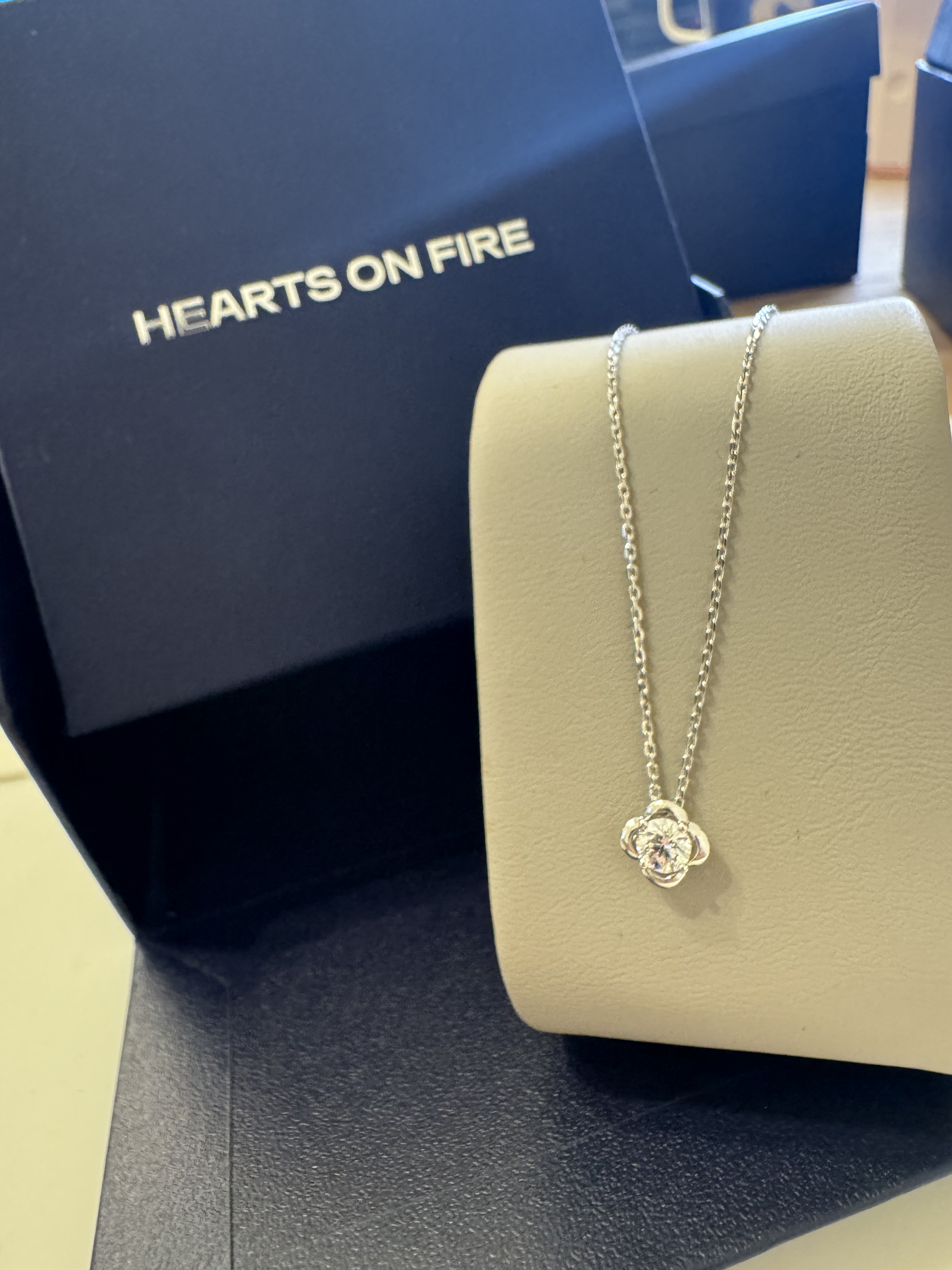 周大福HOF系列 花型鑽石鏈