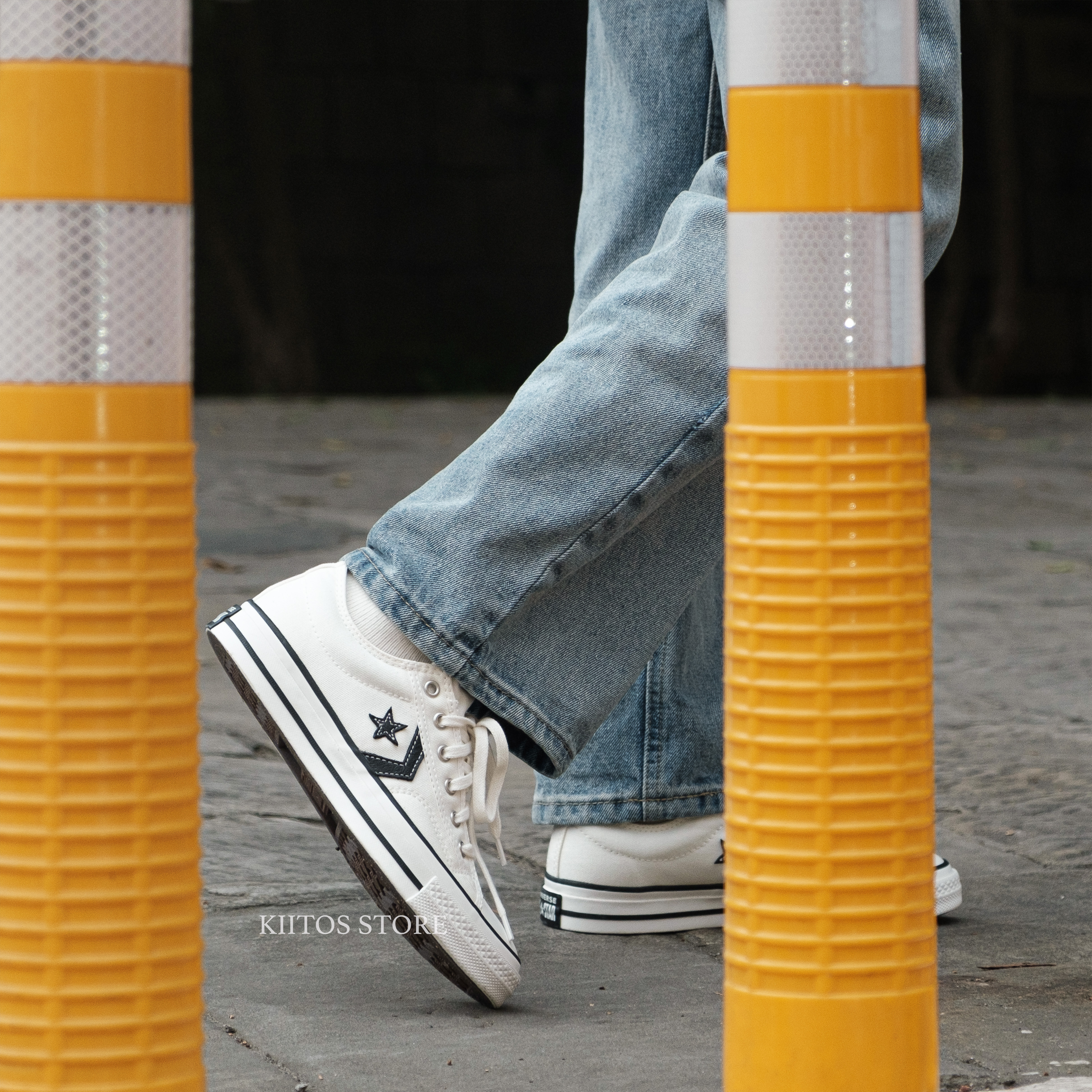 Converse Star Player 76 Low "Vintage White" 復古 帆布鞋 經典白 A01608C