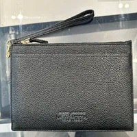 [S] MARC JACOBS 2S3SMP036S01-001 THE LEATHER SMALL WRISTLET,BLACK, 196611040921 (SMJ323)