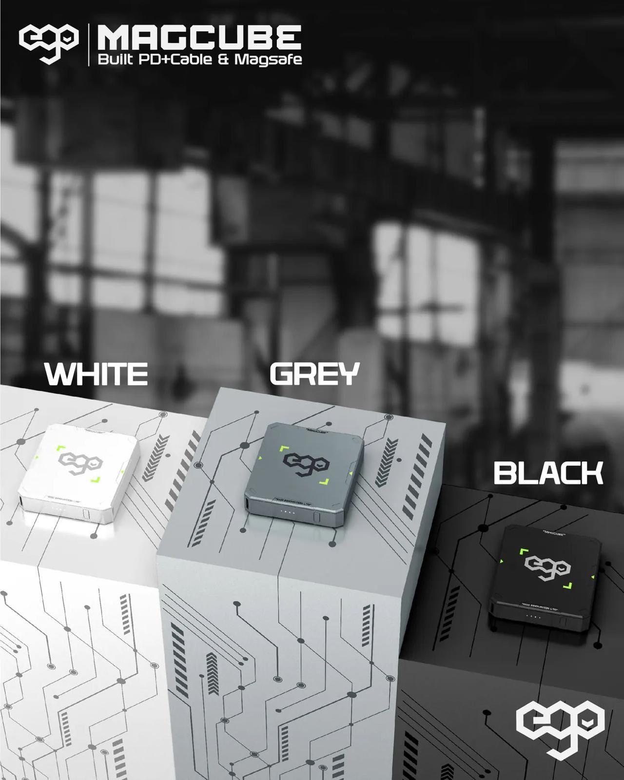 EGO MAGCUBE 5000mAh Magsafe移動電源