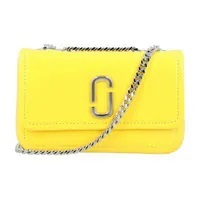 [S] MARC JACOBS S164L01SP22-752 THE GLAM SHOTS SLGS WALLET MINI BAG,GOLDEN KIWI, 191267991238 (SMJ328)